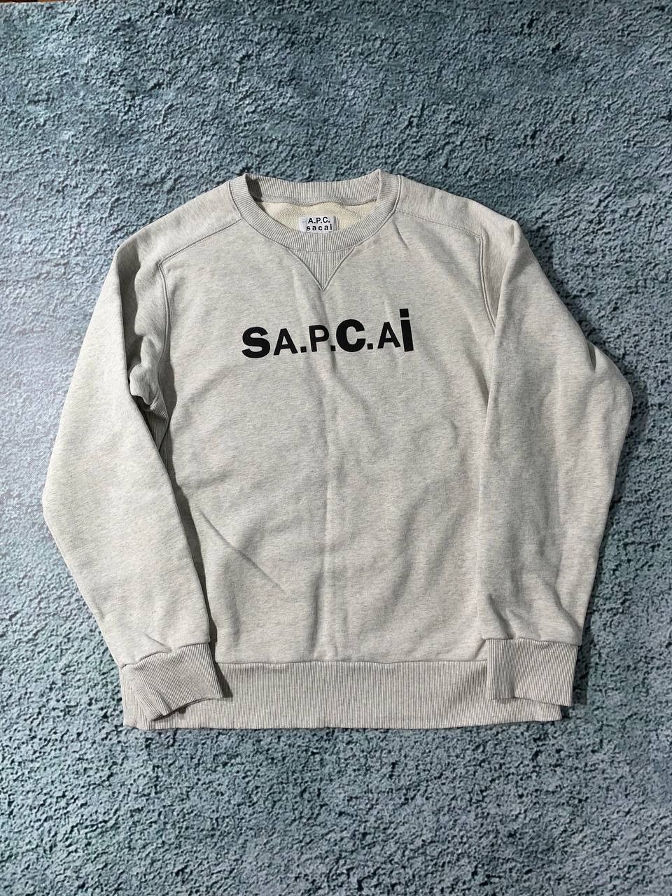 Pre-owned A P C X Sacai X S A C A I Luxury Y2k In Grey