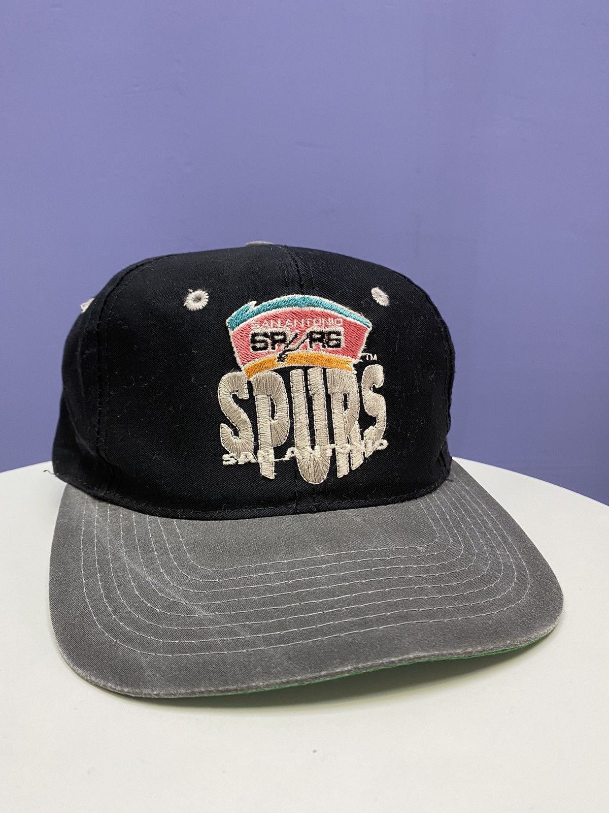 NBA × The Game × Vintage Vintage San Antonio Spurs Basketball Century 1981 1991 Cap Size ONE SIZE - 2 Thumbnail