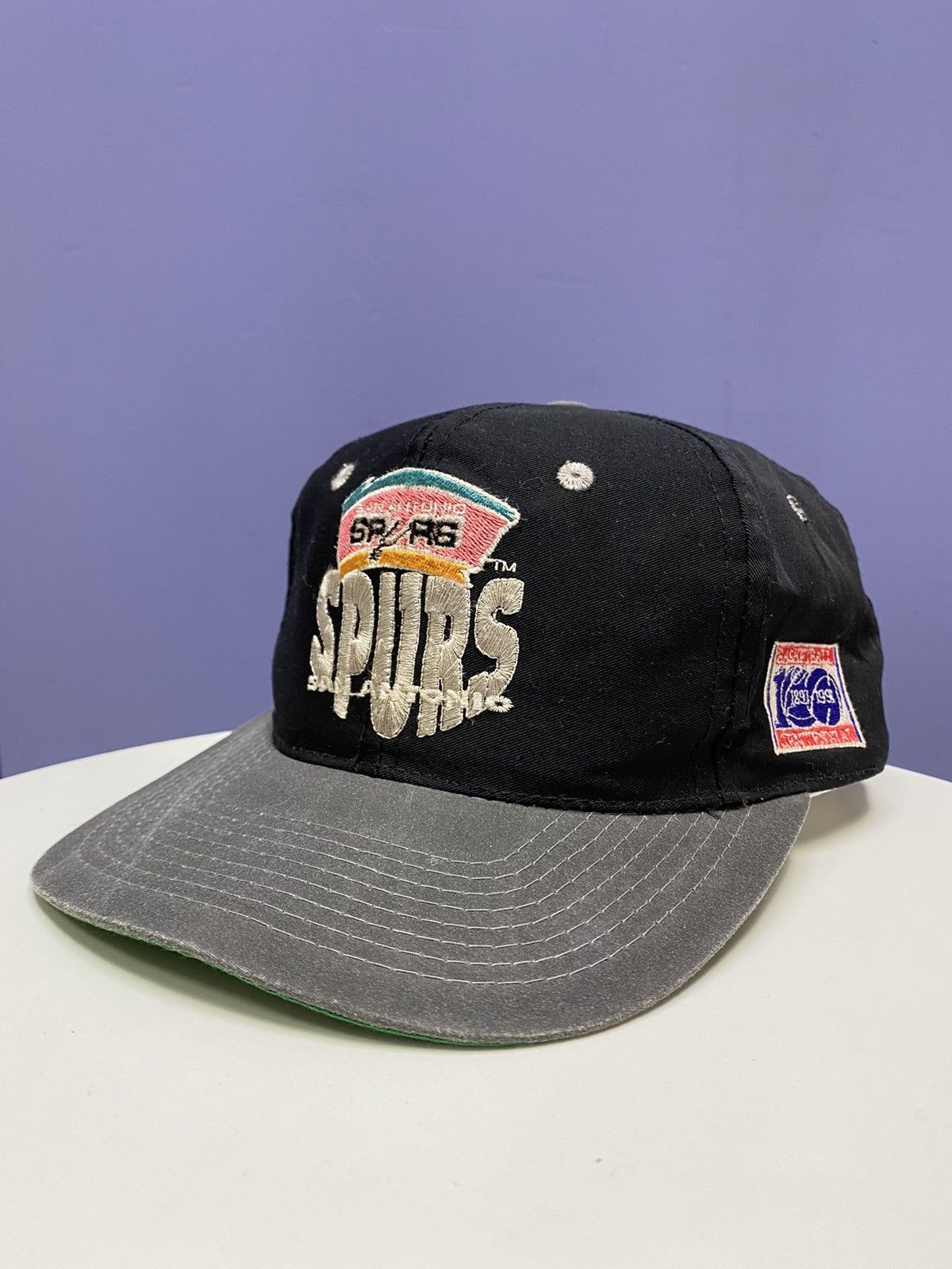 NBA × The Game × Vintage Vintage San Antonio Spurs Basketball Century 1981 1991 Cap Size ONE SIZE - 4 Thumbnail