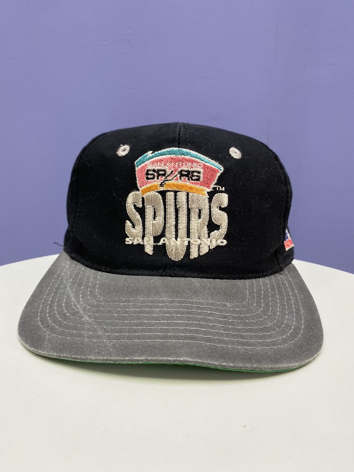 NBA × The Game × Vintage Vintage San Antonio Spurs Basketball Century 1981 1991 Cap Size ONE SIZE - 3 Thumbnail