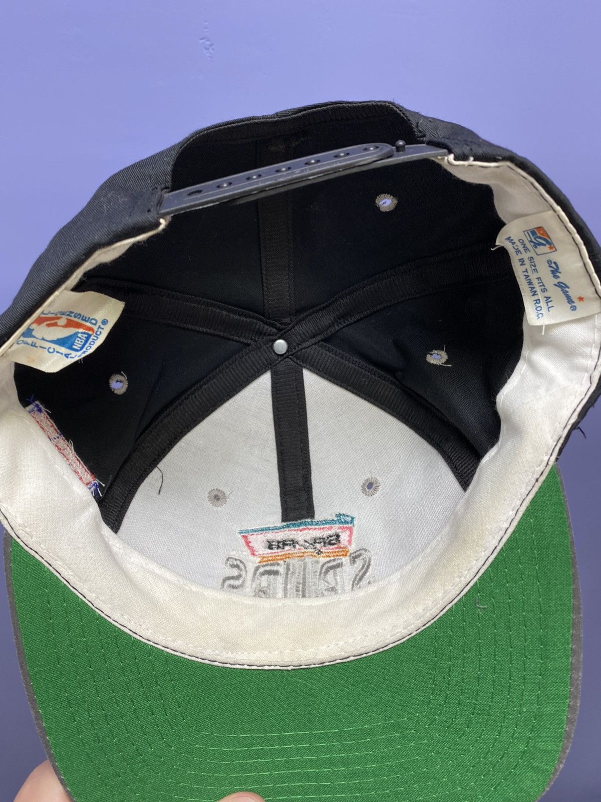 NBA × The Game × Vintage Vintage San Antonio Spurs Basketball Century 1981 1991 Cap Size ONE SIZE - 11 Thumbnail