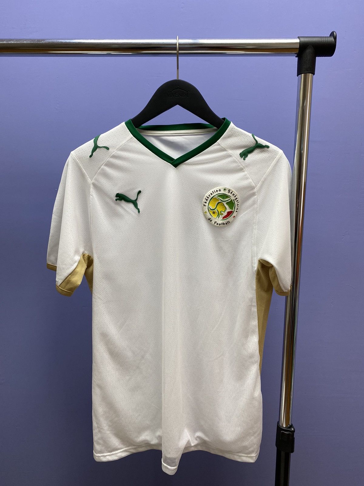 Senegal 2007 - 2009 Home football shirt jersey Puma size XL