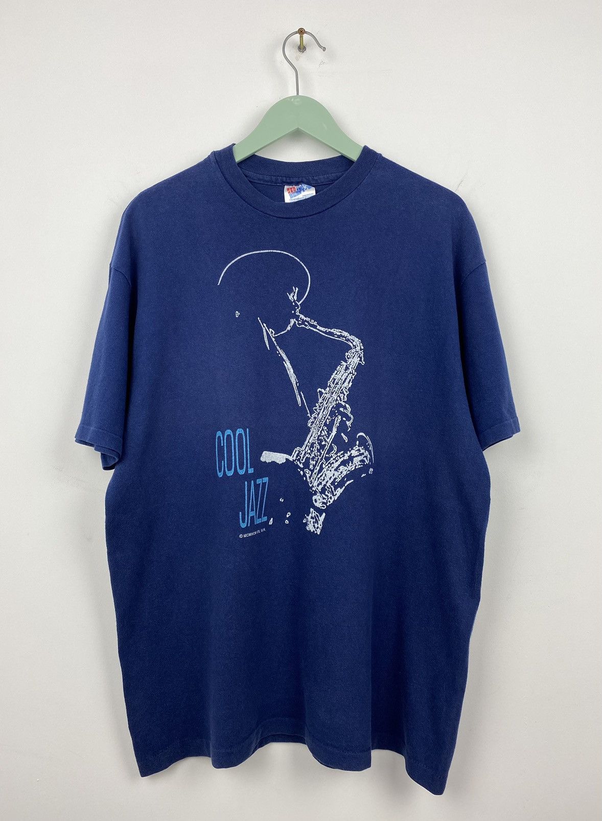 Band Tees Vintage 90s Cool Jazz UK T Shirt Single Stitch Miles Davis Size US L / EU 52-54 / 3 - 1 Thumbnail