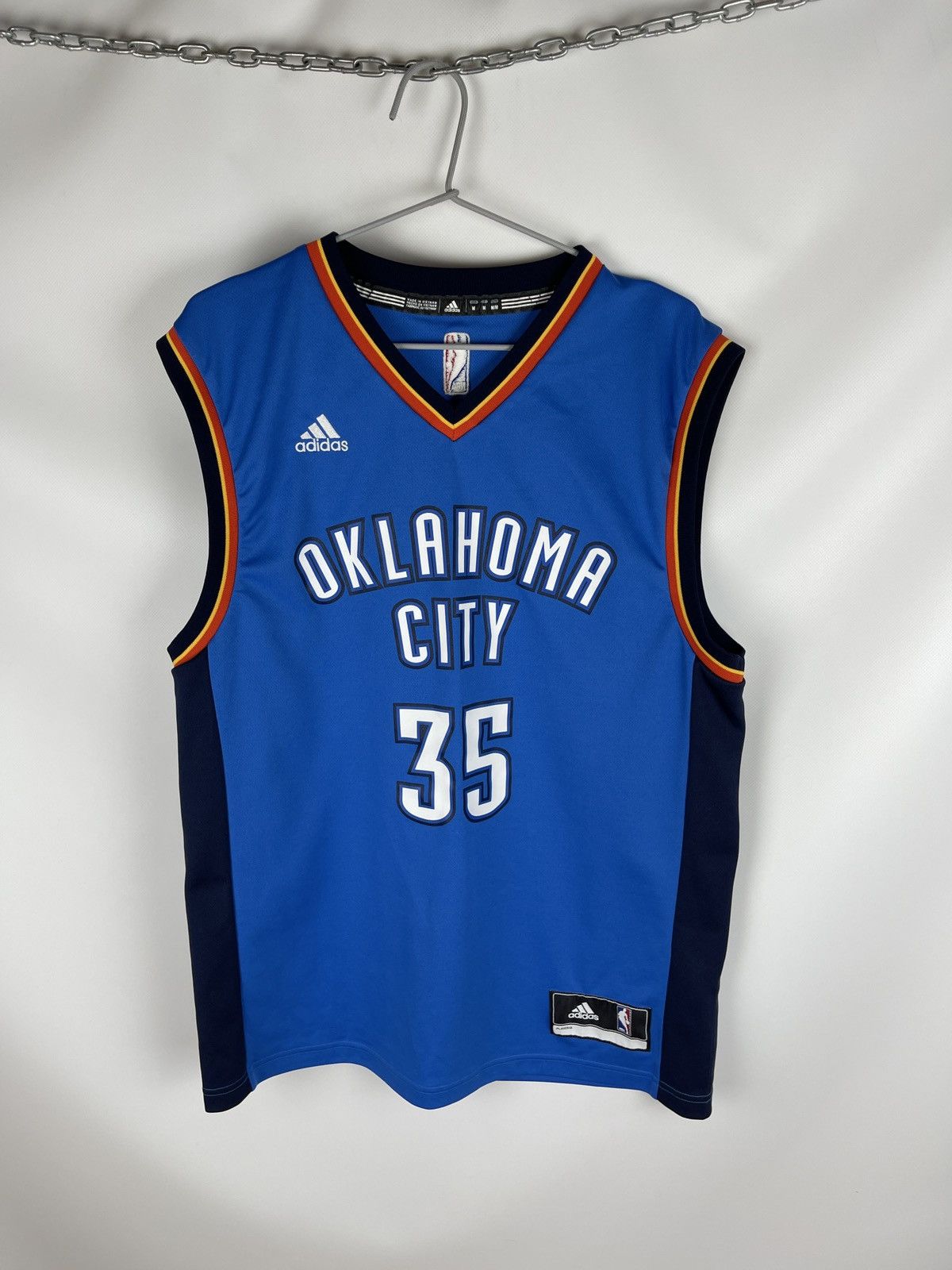 Adidas Adidas Oklahoma City #35 Kevin Durant NBA jersey basketball Size US M / EU 48-50 / 2 - 1 Thumbnail