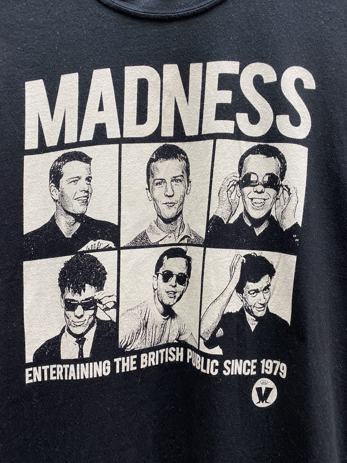 Band Tees Madness Band T Shirt Entertaining British Public Since 1979 Size US M / EU 48-50 / 2 - 4 Thumbnail