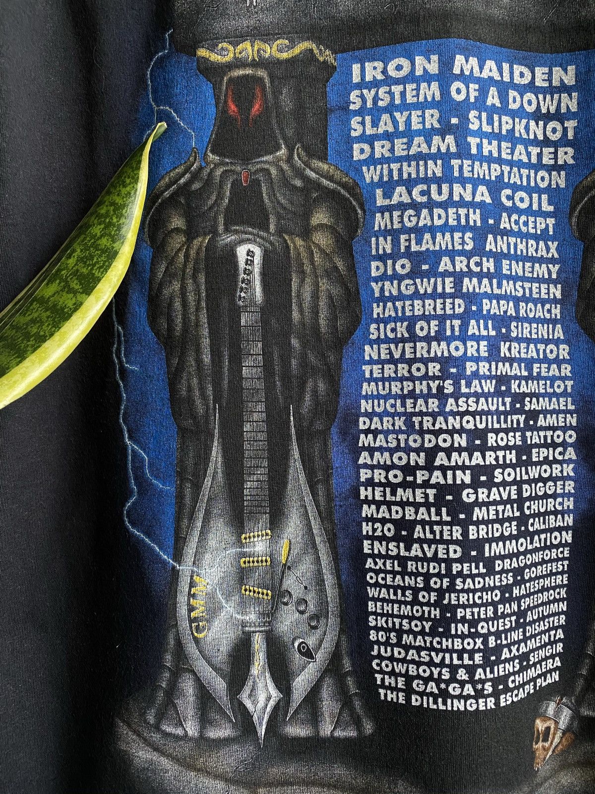 Iron Maiden × Vintage Vintage 2005 Graspop Metal Meeting Metal Festival T Shirt Size US XL / EU 56 / 4 - 14 Thumbnail