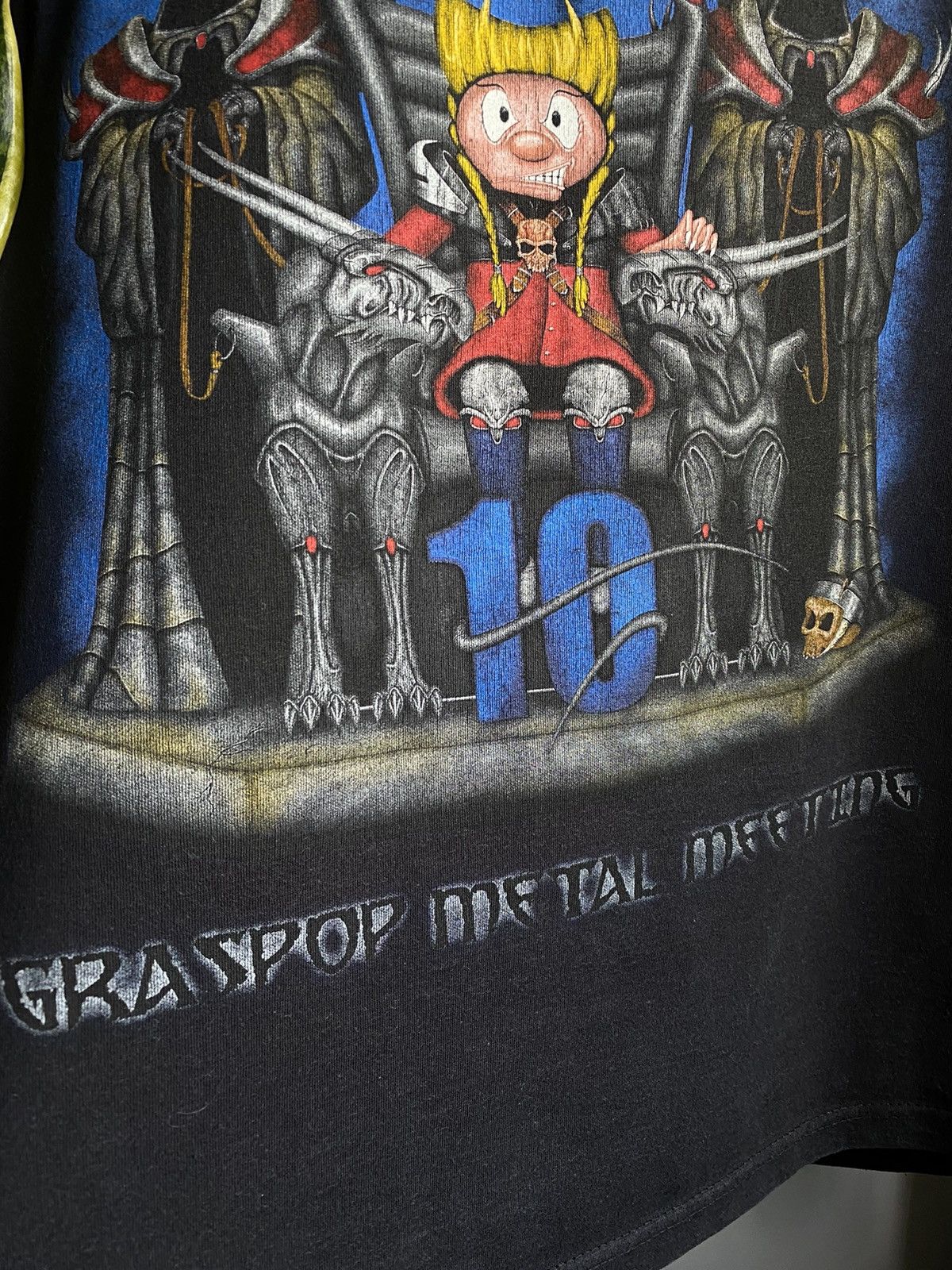 Iron Maiden × Vintage Vintage 2005 Graspop Metal Meeting Metal Festival T Shirt Size US XL / EU 56 / 4 - 7 Thumbnail