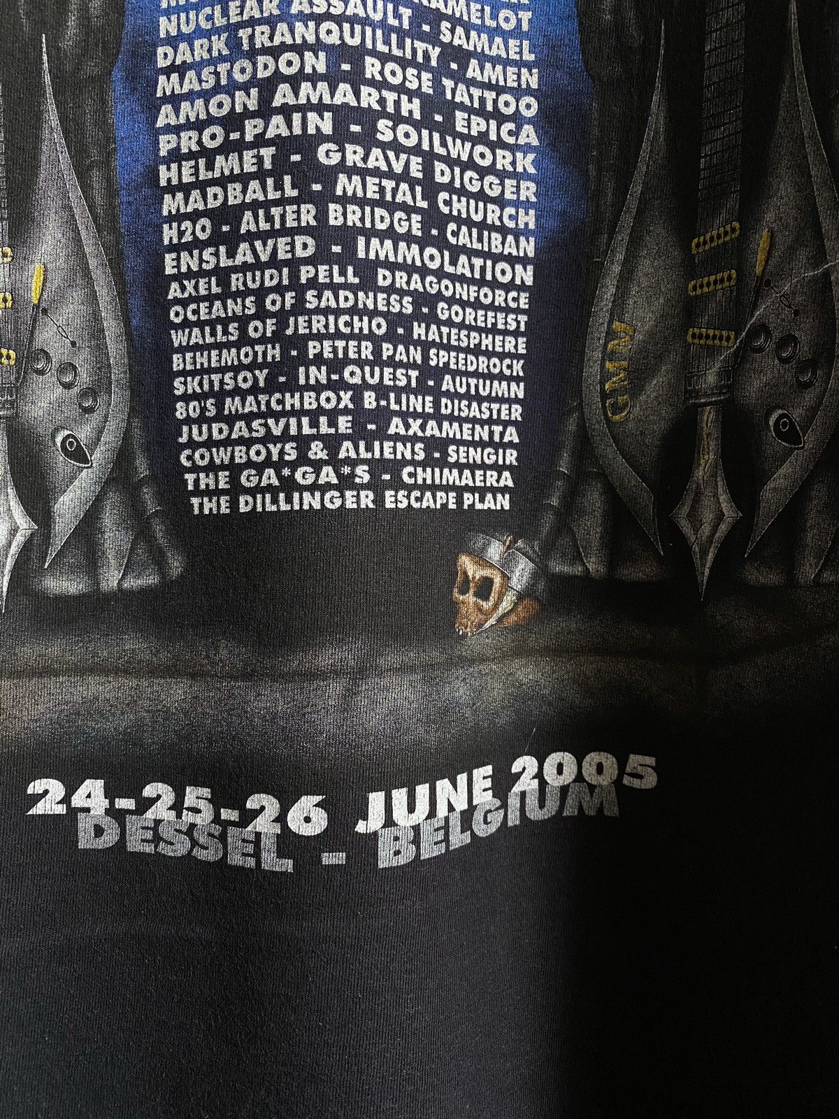 Iron Maiden × Vintage Vintage 2005 Graspop Metal Meeting Metal Festival T Shirt Size US XL / EU 56 / 4 - 11 Thumbnail