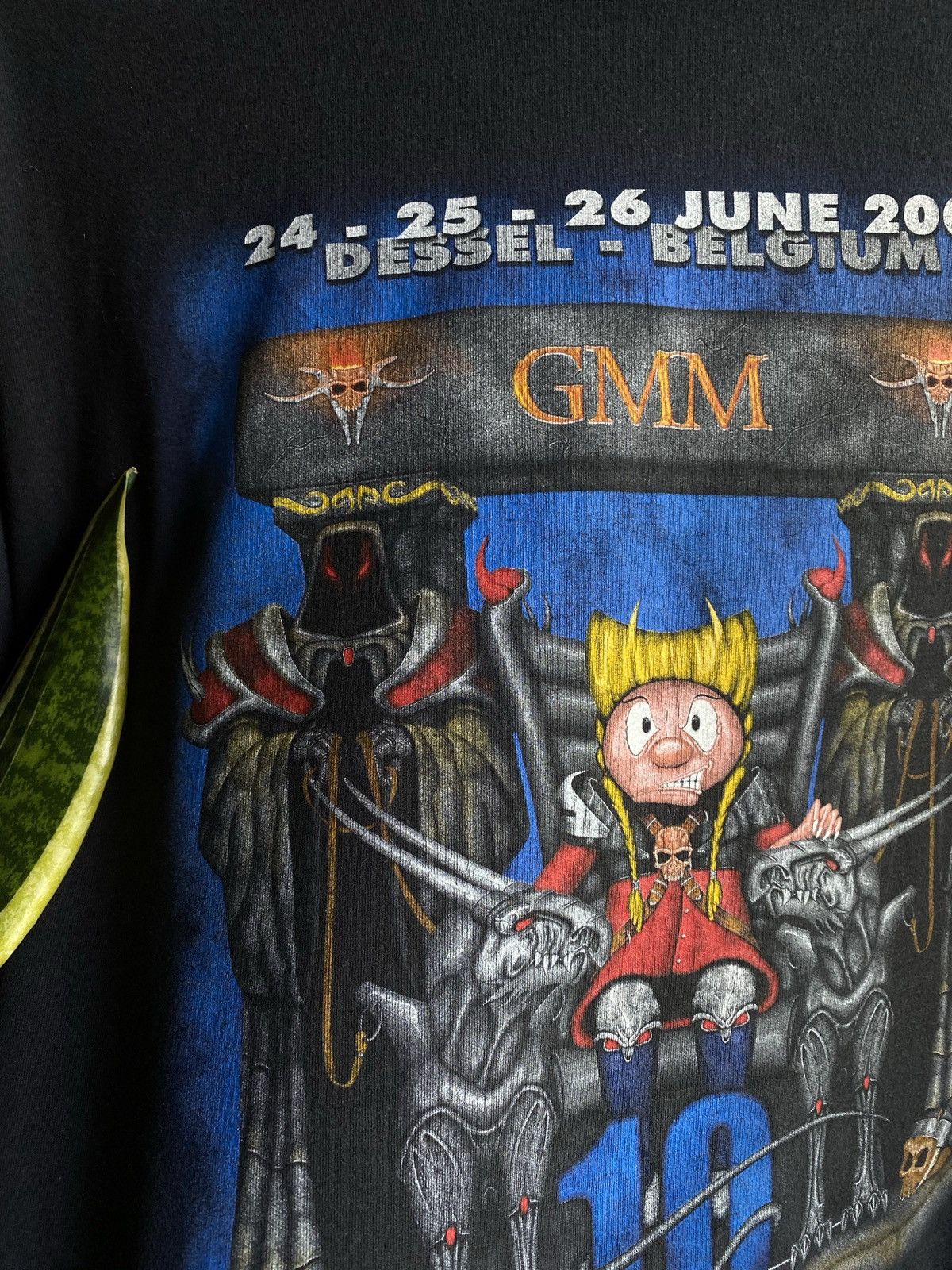 Iron Maiden × Vintage Vintage 2005 Graspop Metal Meeting Metal Festival T Shirt Size US XL / EU 56 / 4 - 5 Thumbnail