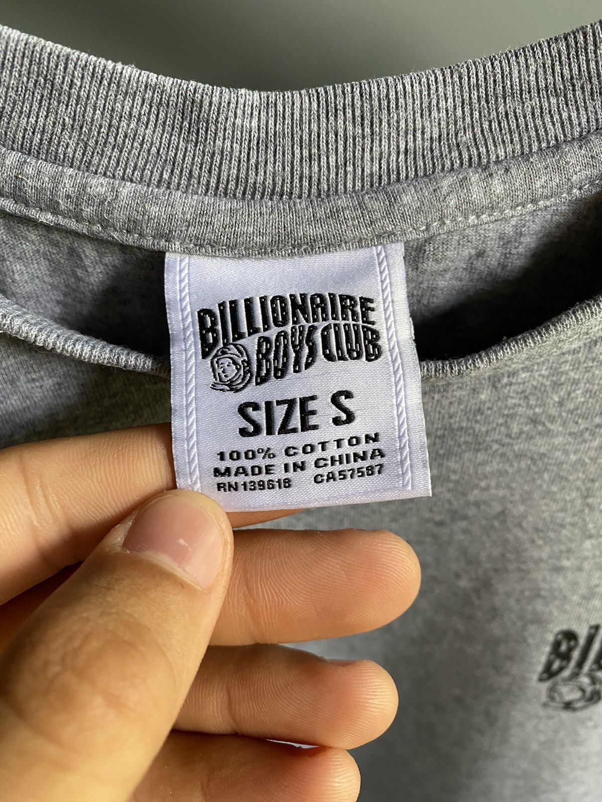 Billionaire Boys Club Billionaire Boys Club T Shirt BBC S Men’s Gray Logo Cosmo Size US S / EU 44-46 / 1 - 9 Thumbnail