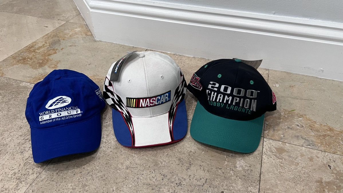 NASCAR × Vintage Bundles of 3 Nascar OS Hats Size ONE SIZE - 1 Thumbnail