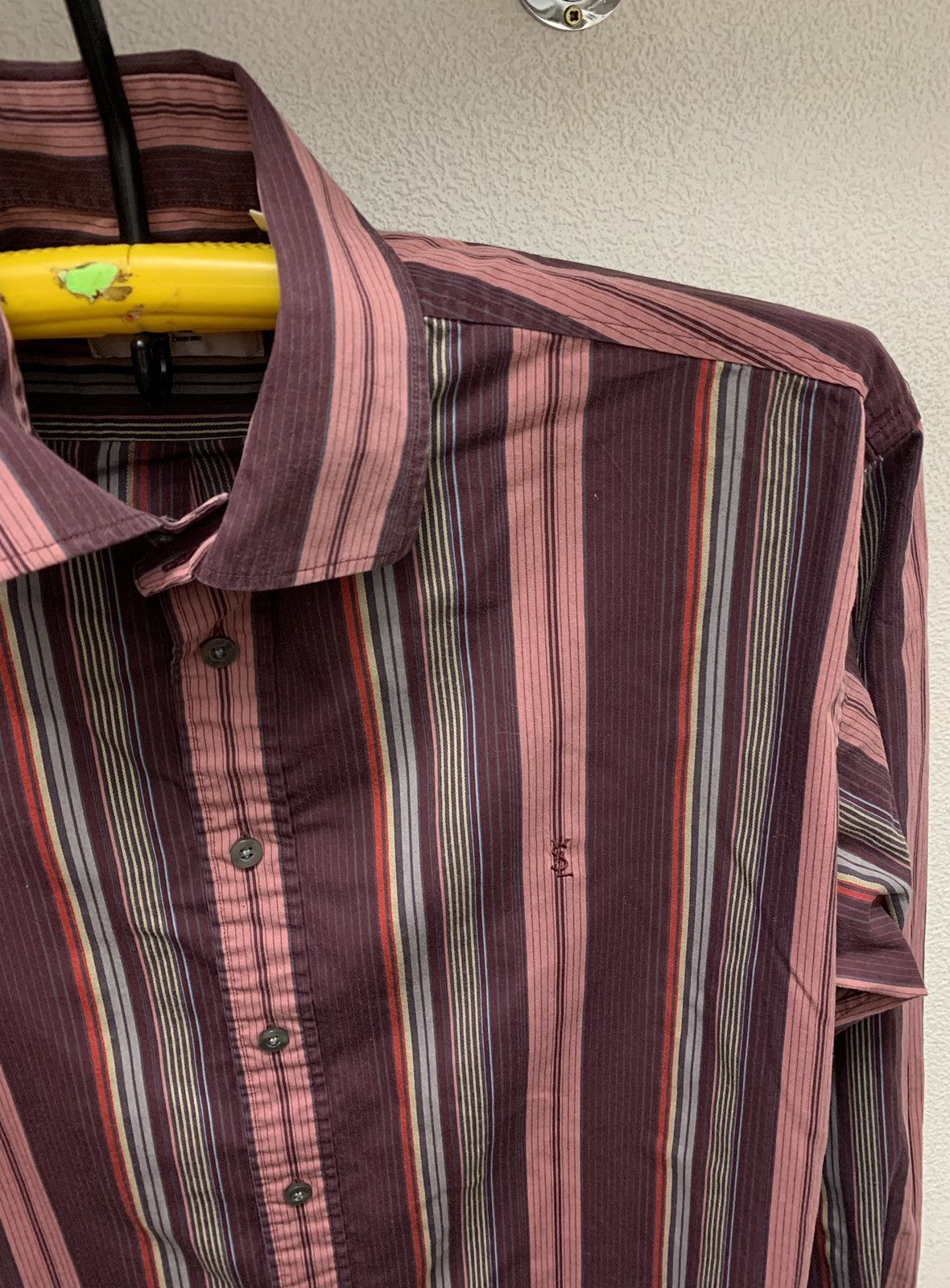 Yves Saint Laurent Yves Saint Laurent YSL striped shirt L size Size US L / EU 52-54 / 3 - 2 Thumbnail