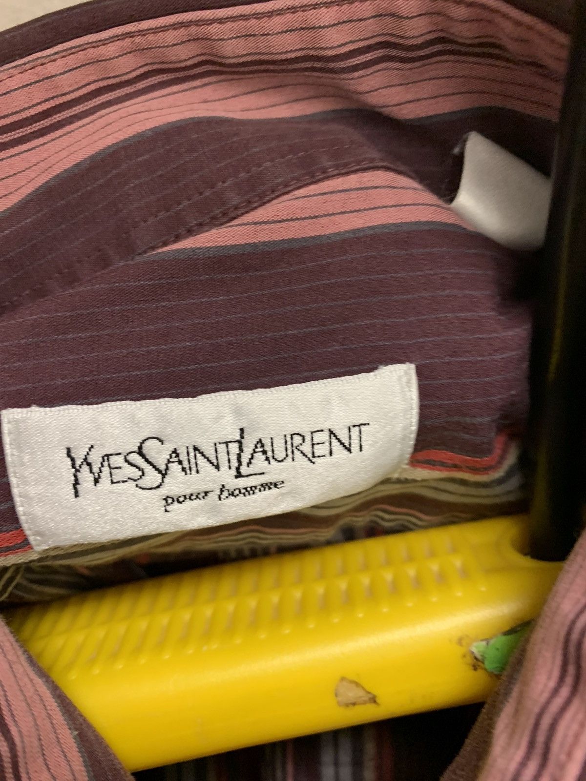 Yves Saint Laurent Yves Saint Laurent YSL striped shirt L size Size US L / EU 52-54 / 3 - 3 Thumbnail