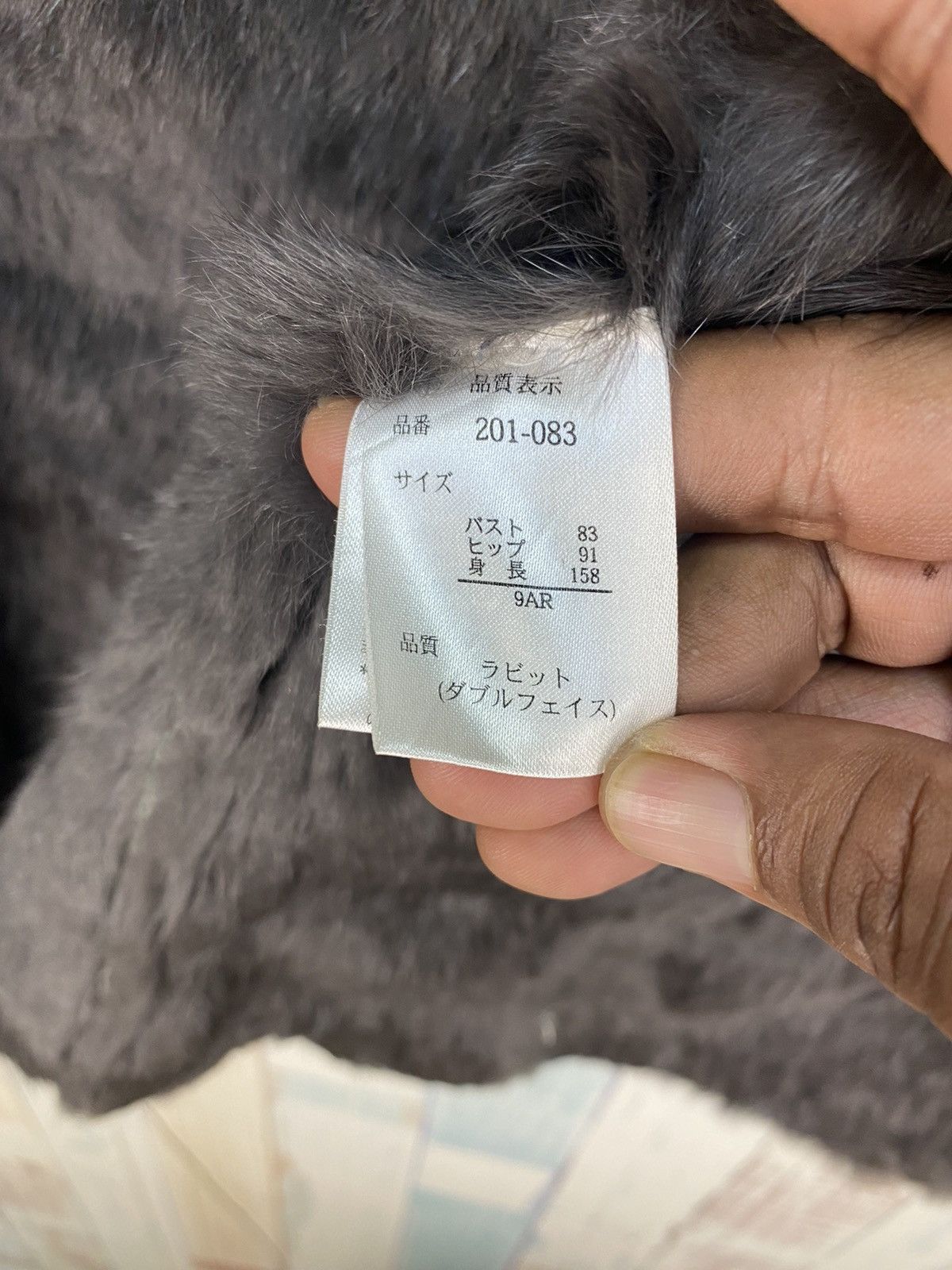 Vintage La Riva Bianca Rabbit Fur Jacket Size US M / EU 48-50 / 2 - 11 Thumbnail
