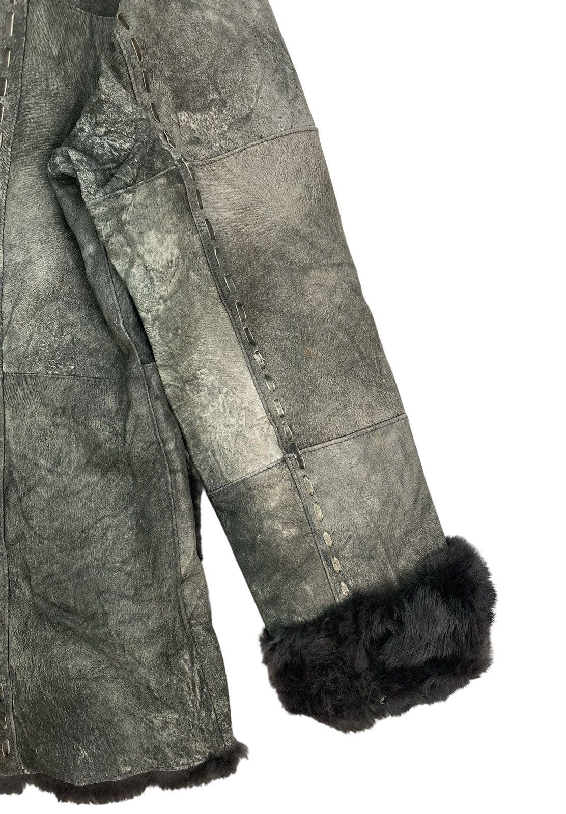 Vintage La Riva Bianca Rabbit Fur Jacket Size US M / EU 48-50 / 2 - 6 Thumbnail
