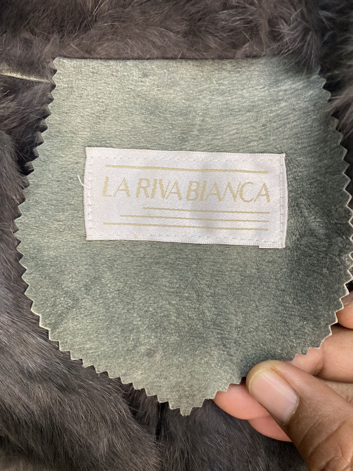 Vintage La Riva Bianca Rabbit Fur Jacket Size US M / EU 48-50 / 2 - 10 Thumbnail