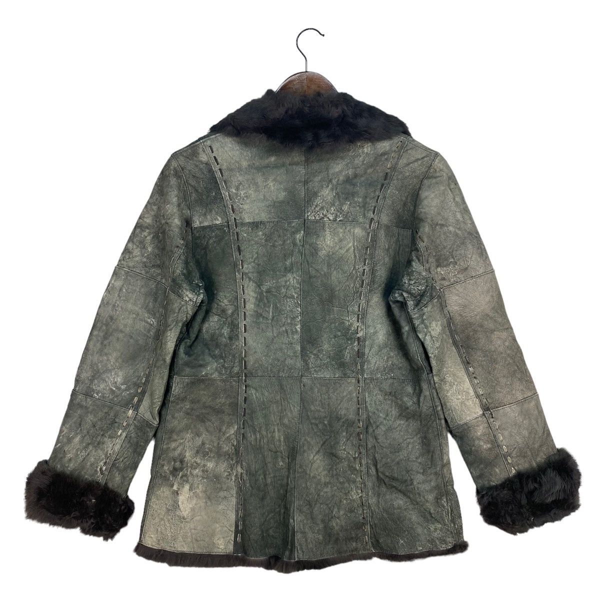 Vintage La Riva Bianca Rabbit Fur Jacket Size US M / EU 48-50 / 2 - 5 Thumbnail