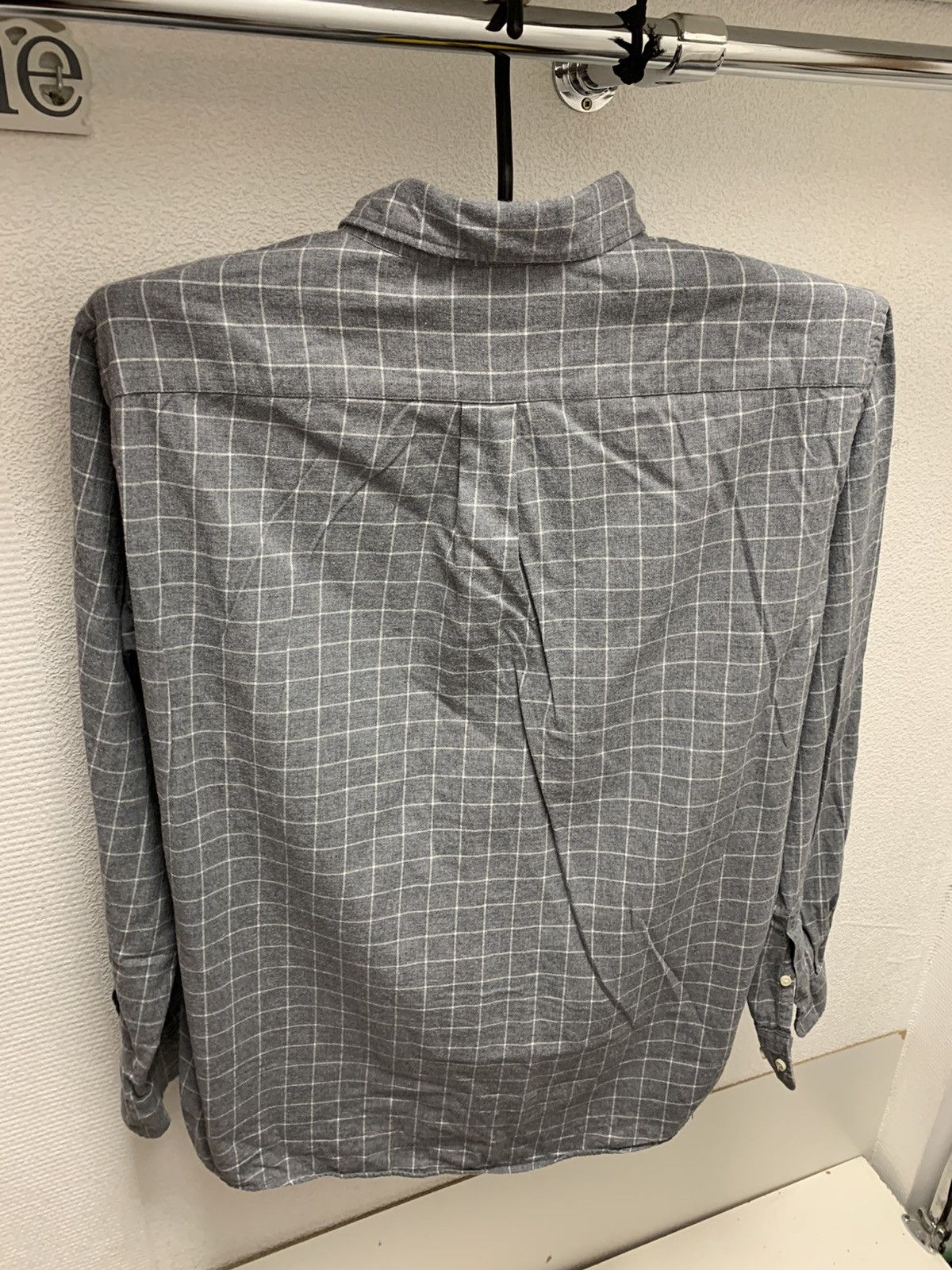 Uniqlo Uniqlo flannel shirt xl grey vintage Size US XL / EU 56 / 4 - 2 Thumbnail
