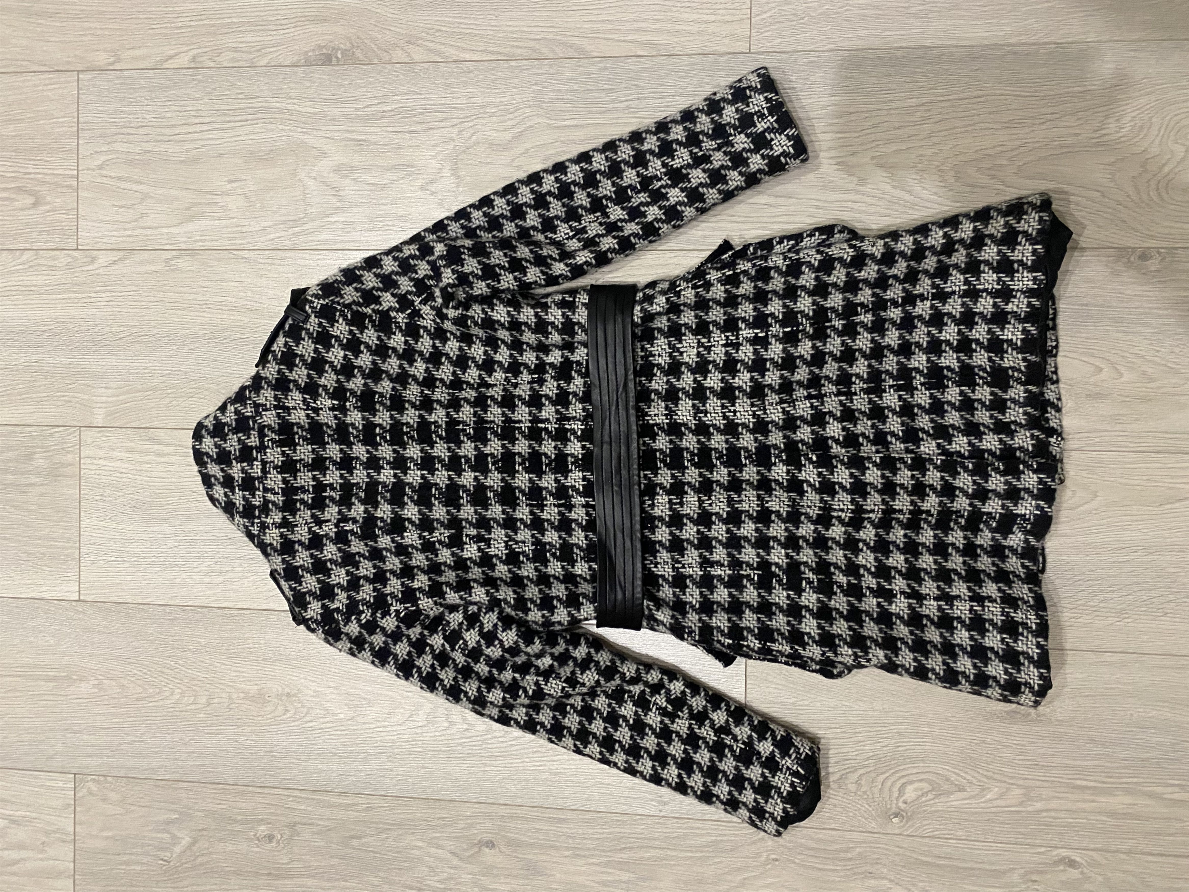 Barbour × Harris Tweed Barbour International Black Streak Popham Wool jacket Size S Size S / US 4 / IT 40 - 2 Thumbnail