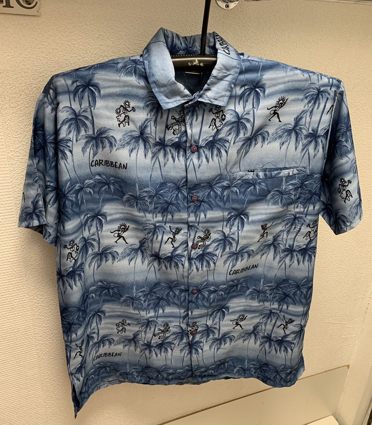 Vintage Crazy Hawaii shirt caribbean vintage fullprint m sz Size US M / EU 48-50 / 2 - 1 Thumbnail