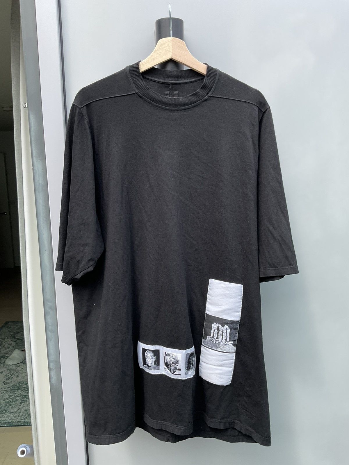 Rick Owens Rick Owens graphic label T-shirt | Grailed