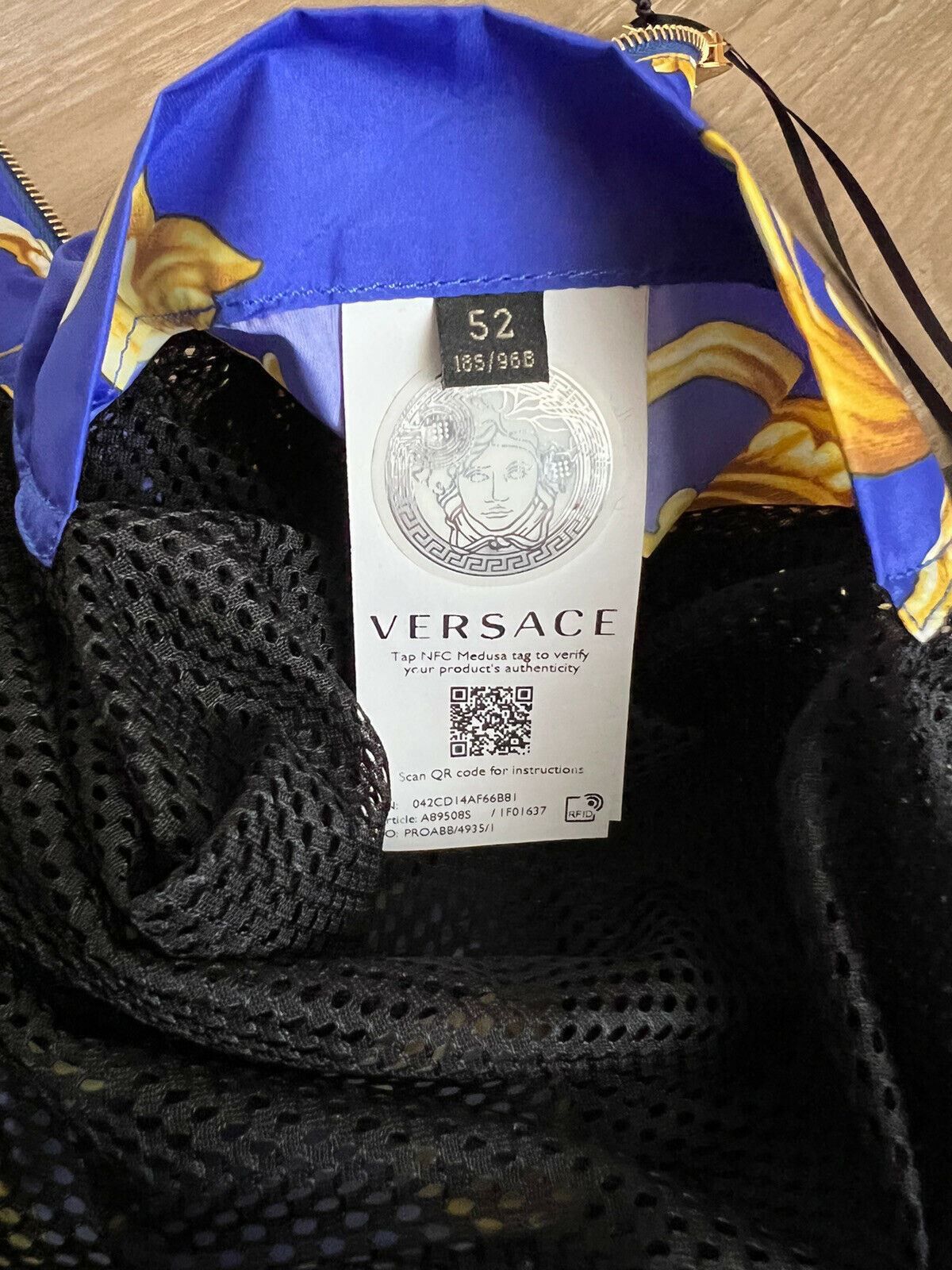 Versace Jacket Hoodies in Blue Size US L / EU 52-54 / 3 - 11 Thumbnail