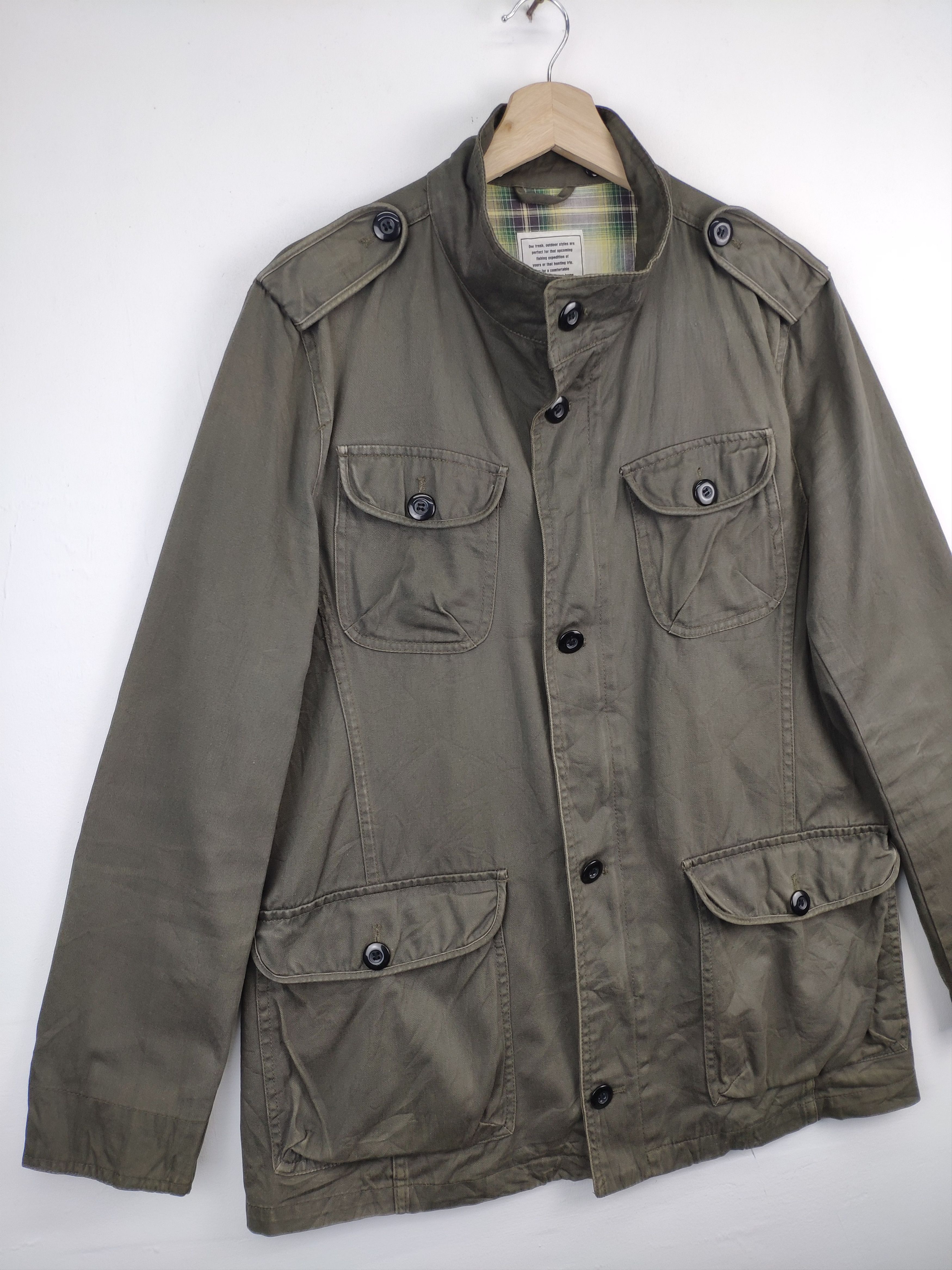 If Six Was Nine × Japanese Brand × Le Grande Bleu (L.G.B.) Vintage M 65 Field Jacket Style Outdoor Jacket Size US M / EU 48-50 / 2 - 6 Thumbnail