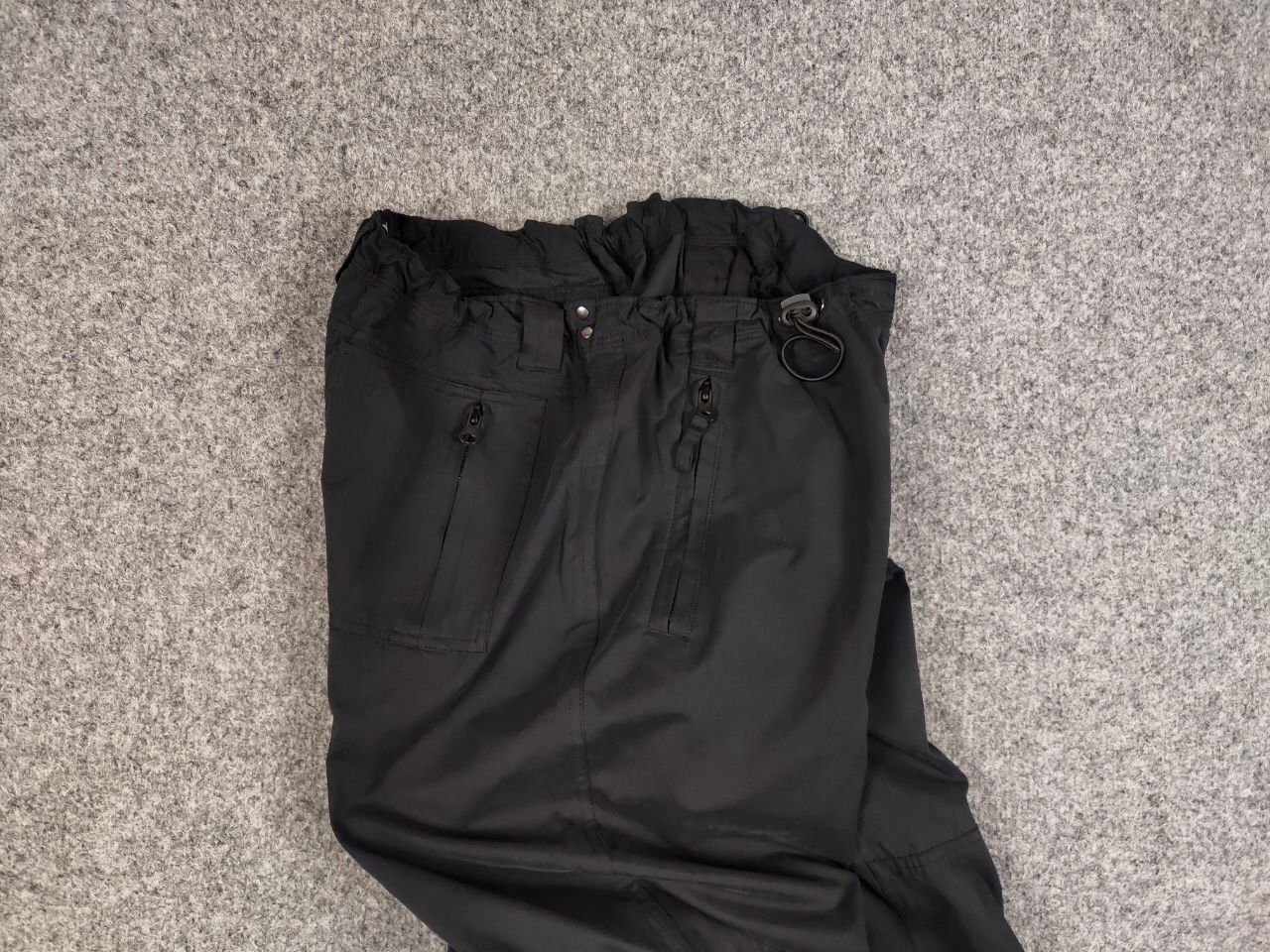 Japanese Brand Vintage 90's Japanese Parachute Cargo Black Pants Y2K Style Size 34" / US 12 / IT 48 - 17 Thumbnail
