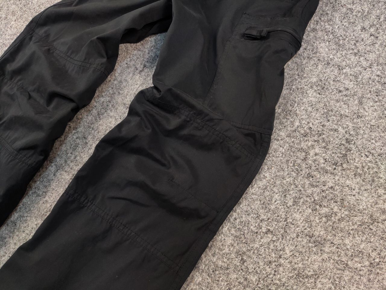 Japanese Brand Vintage 90's Japanese Parachute Cargo Black Pants Y2K Style Size 34" / US 12 / IT 48 - 5 Thumbnail