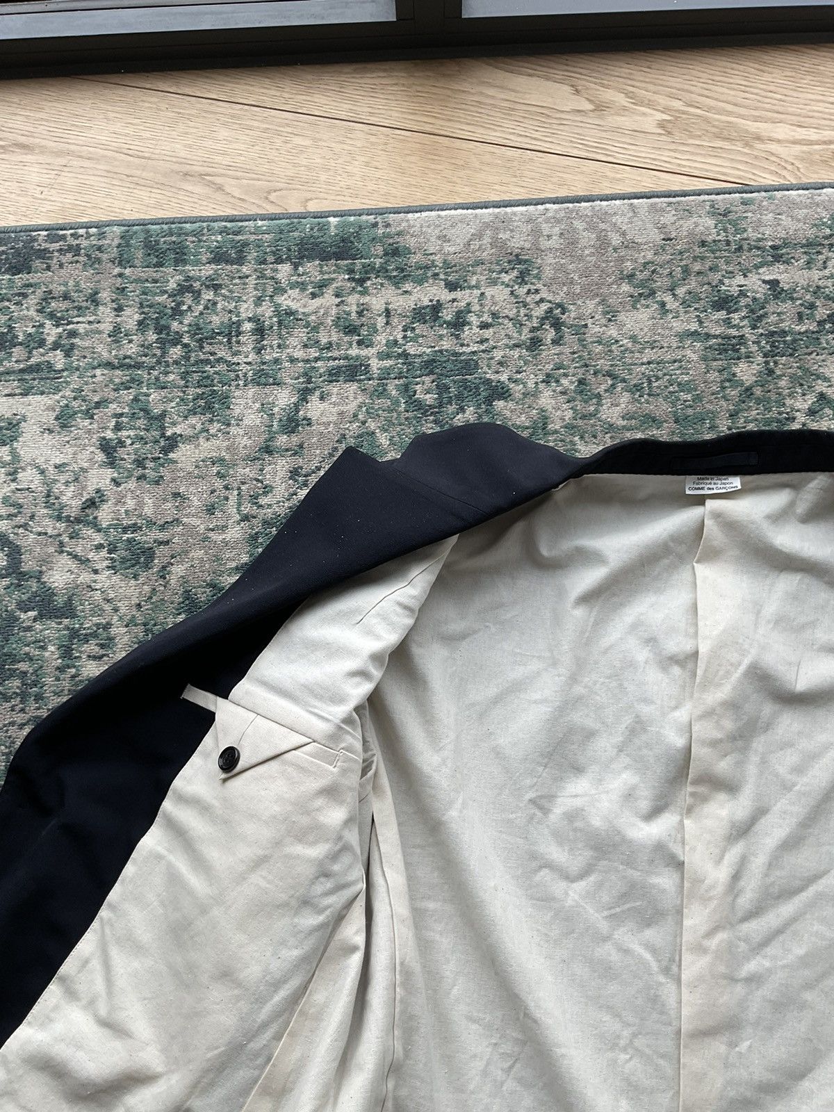 Comme des Garcons Comme des garçons homme plus wool blazer Size 42L - 10 Thumbnail