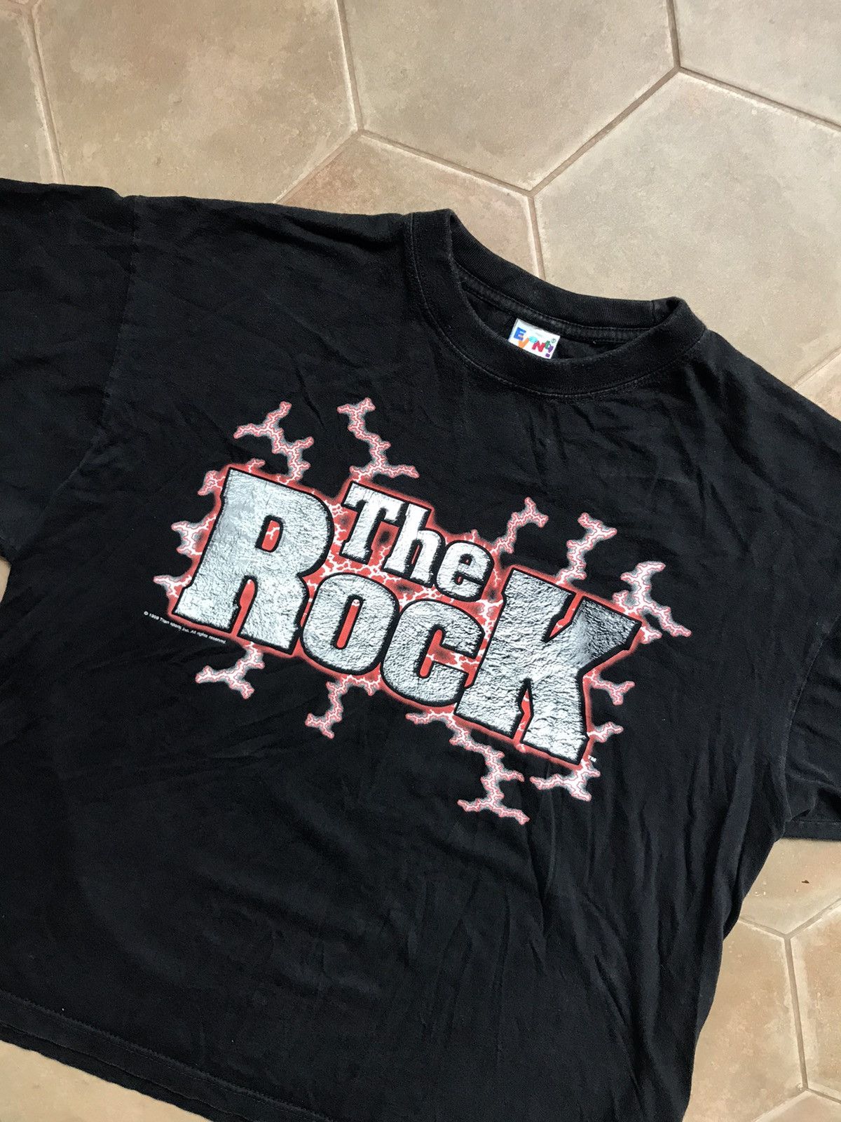 Vintage × WWE × WWF THE ROCK SHIRT VINTAGE WWE WWF Size US XL / EU 56 / 4 - 2 Thumbnail