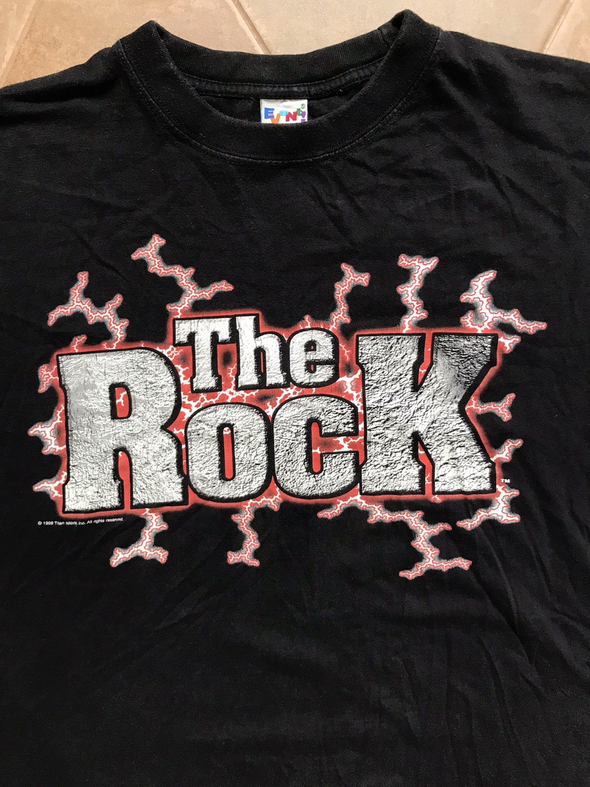 Vintage × WWE × WWF THE ROCK SHIRT VINTAGE WWE WWF Size US XL / EU 56 / 4 - 3 Thumbnail