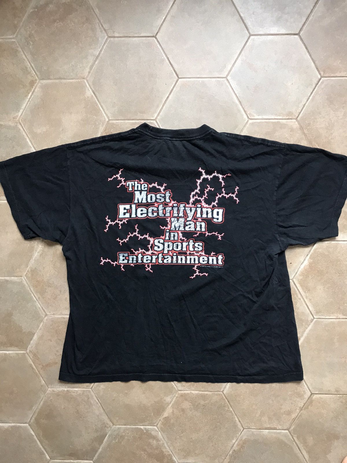 Vintage × WWE × WWF THE ROCK SHIRT VINTAGE WWE WWF Size US XL / EU 56 / 4 - 6 Thumbnail