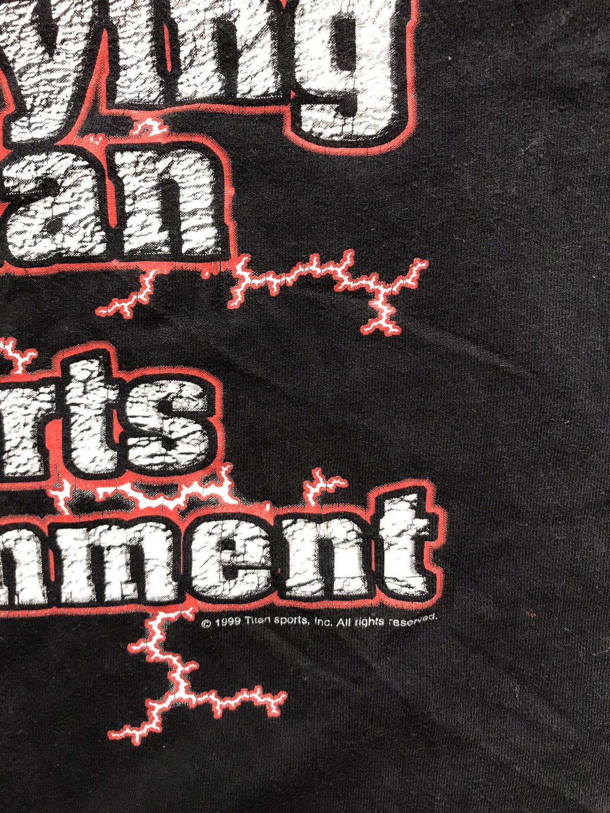 Vintage × WWE × WWF THE ROCK SHIRT VINTAGE WWE WWF Size US XL / EU 56 / 4 - 8 Thumbnail