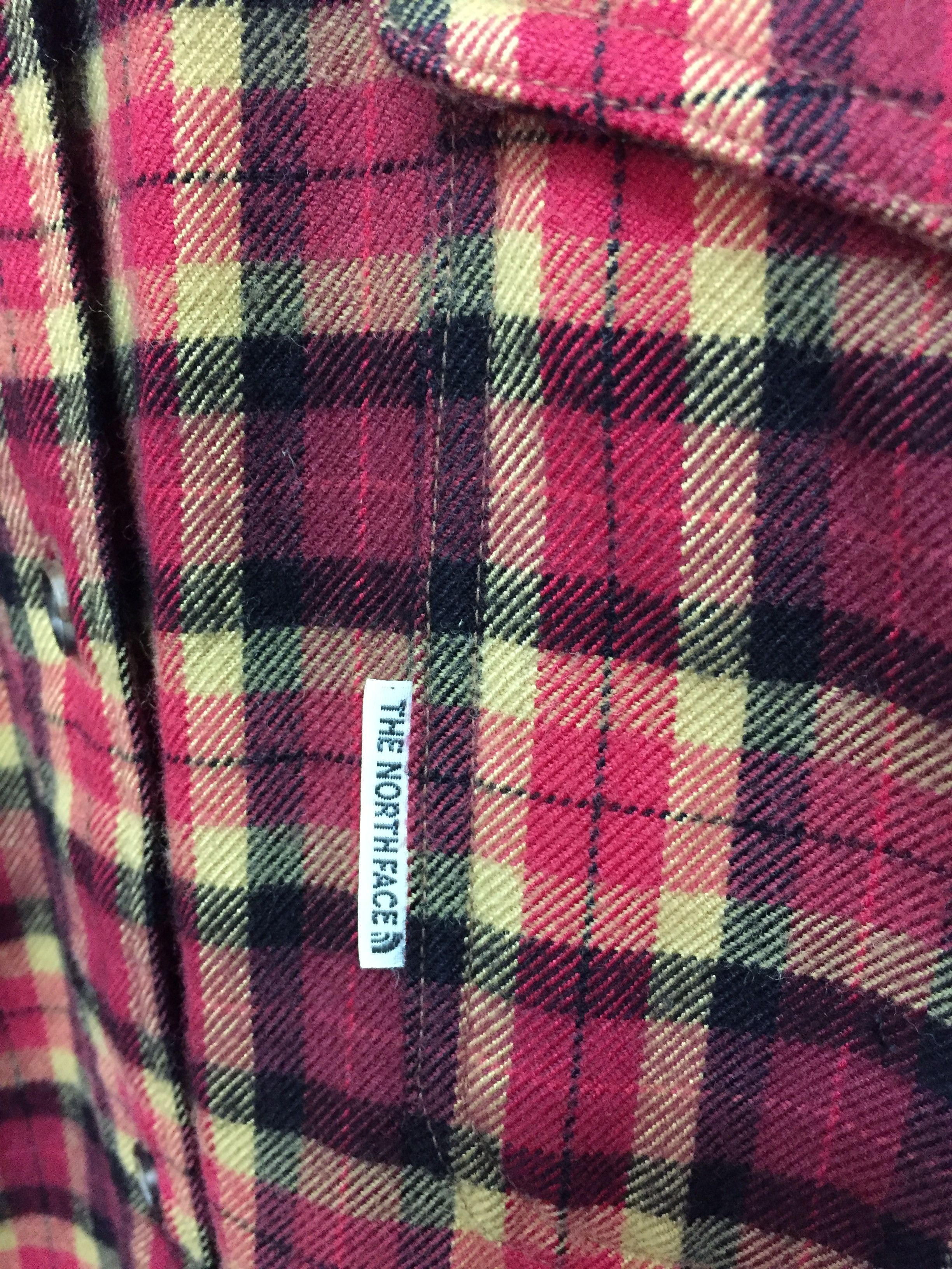 Flannel × Nanamica × The North Face Purple Label NANAMICA Tartan Wool Flannel overshirt Size US S / EU 44-46 / 1 - 6 Thumbnail