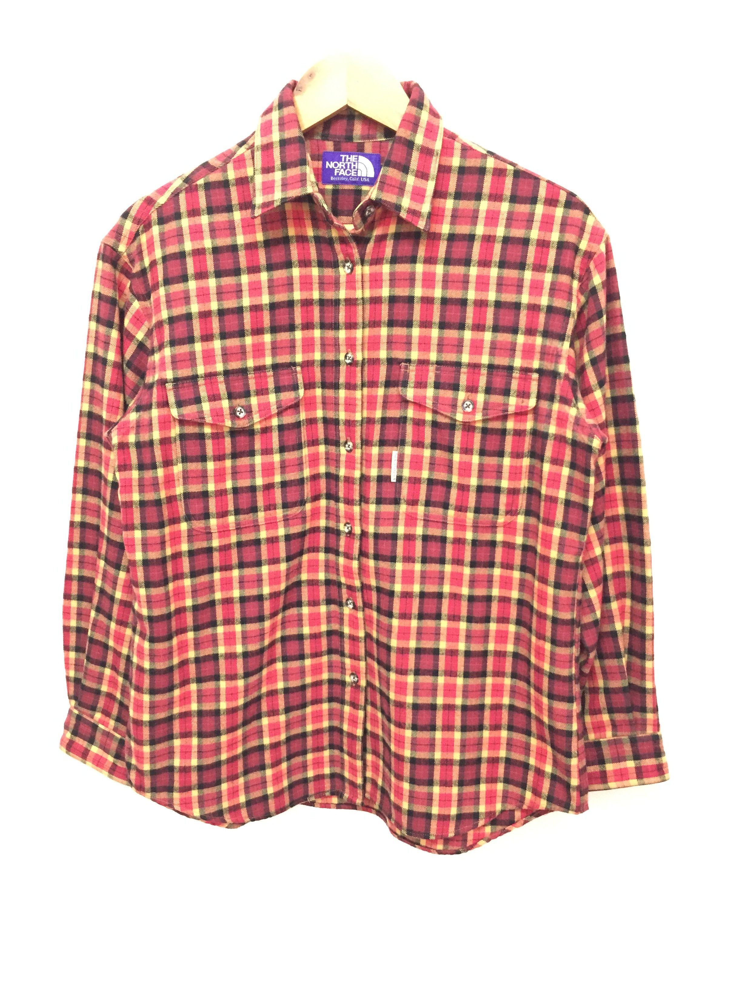 Flannel × Nanamica × The North Face Purple Label NANAMICA Tartan Wool Flannel overshirt Size US S / EU 44-46 / 1 - 3 Thumbnail