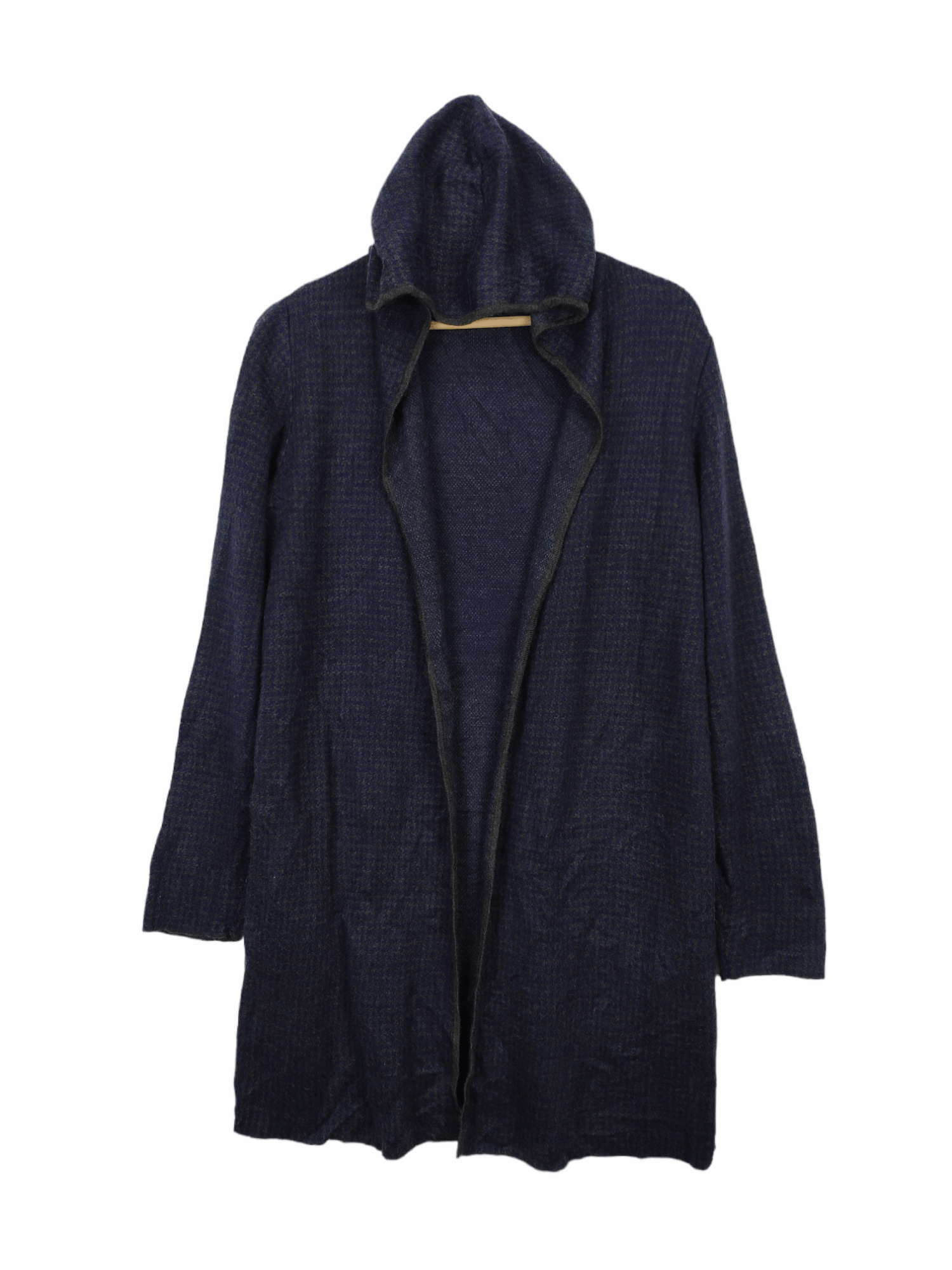 Designer × Japanese Brand × Vintage Vintage Wool Cardigan Hoodies by Alpha Cubic Size US M / EU 48-50 / 2 - 1 Thumbnail