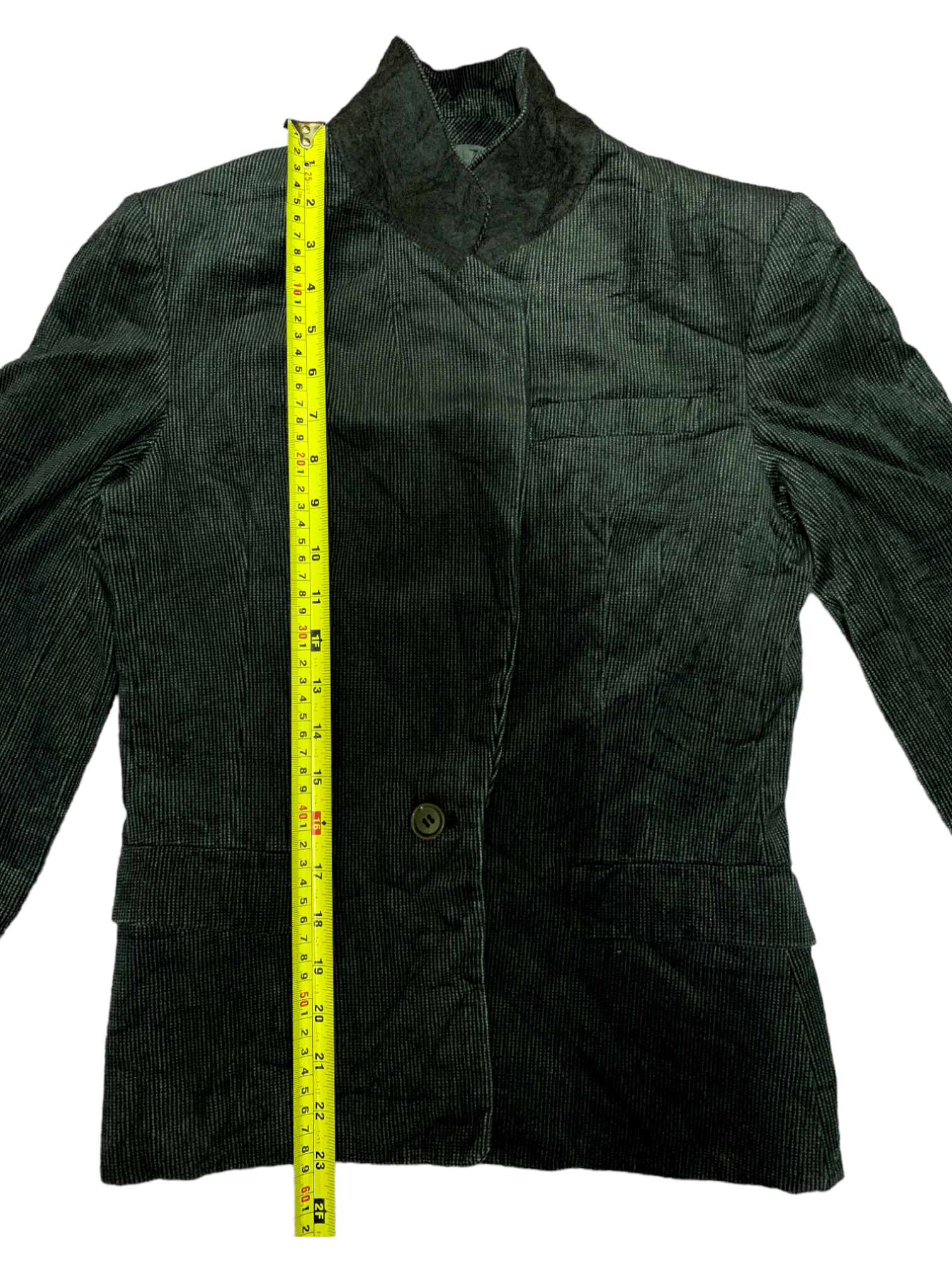 Other Vintage West Germany Corduroy Style Velvet Jacket Size S / US 4 / IT 40 - 12 Thumbnail
