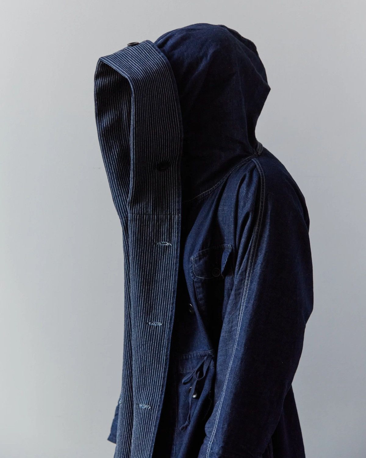 コグマ様」Kapital Deer Leather Indigo Pueblo