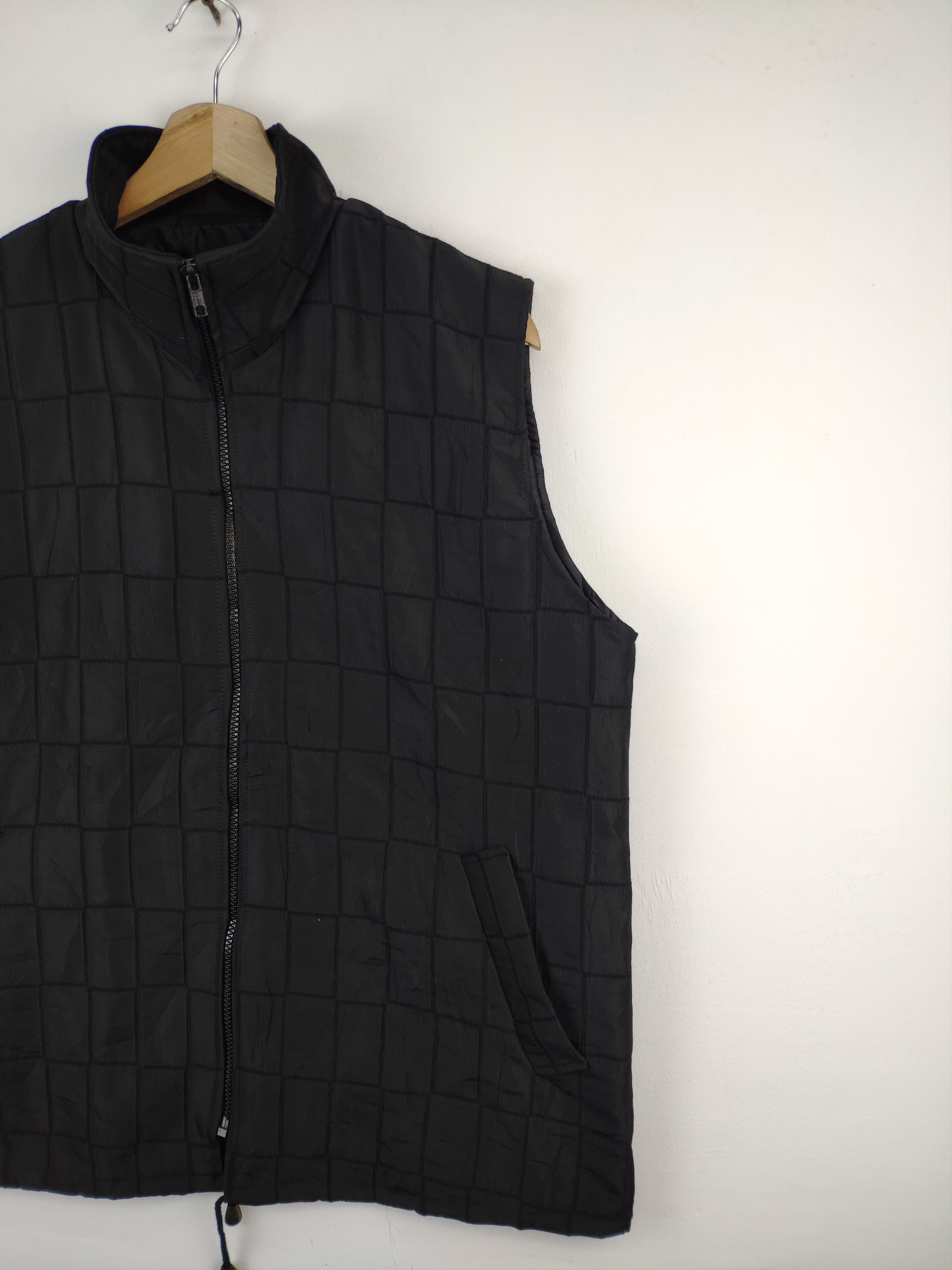 Japanese Brand × Vintage Vintage Tracey Vest Patchwork Style Unbranded Size US M / EU 48-50 / 2 - 4 Thumbnail