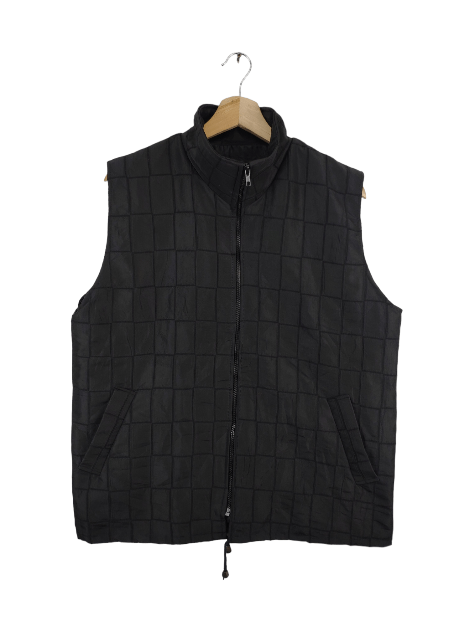 Japanese Brand × Vintage Vintage Tracey Vest Patchwork Style Unbranded Size US M / EU 48-50 / 2 - 1 Thumbnail