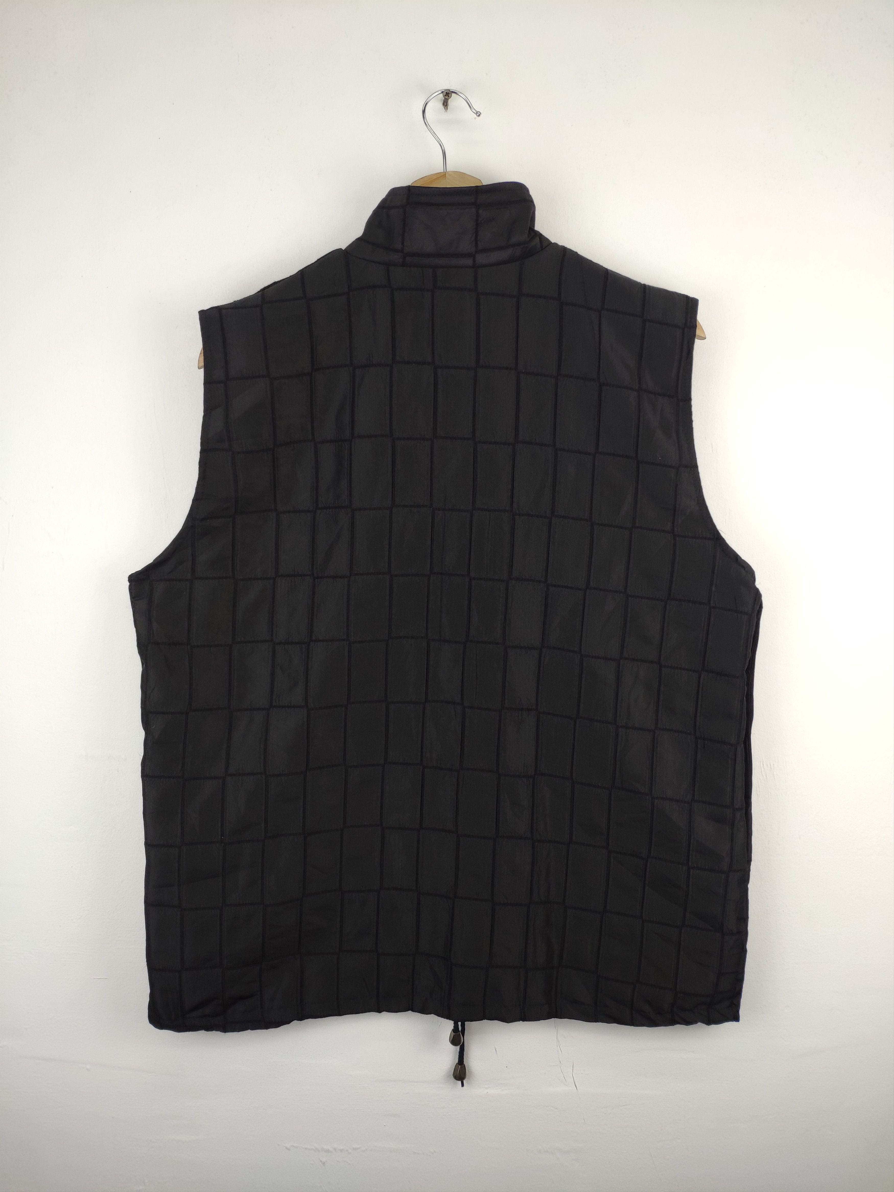 Japanese Brand × Vintage Vintage Tracey Vest Patchwork Style Unbranded Size US M / EU 48-50 / 2 - 2 Thumbnail