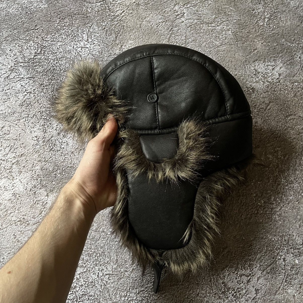 Vintage Vintage 90s Mohair Beanie Faded Black Grunge Punk Boxy OS Size ONE SIZE - 4 Thumbnail