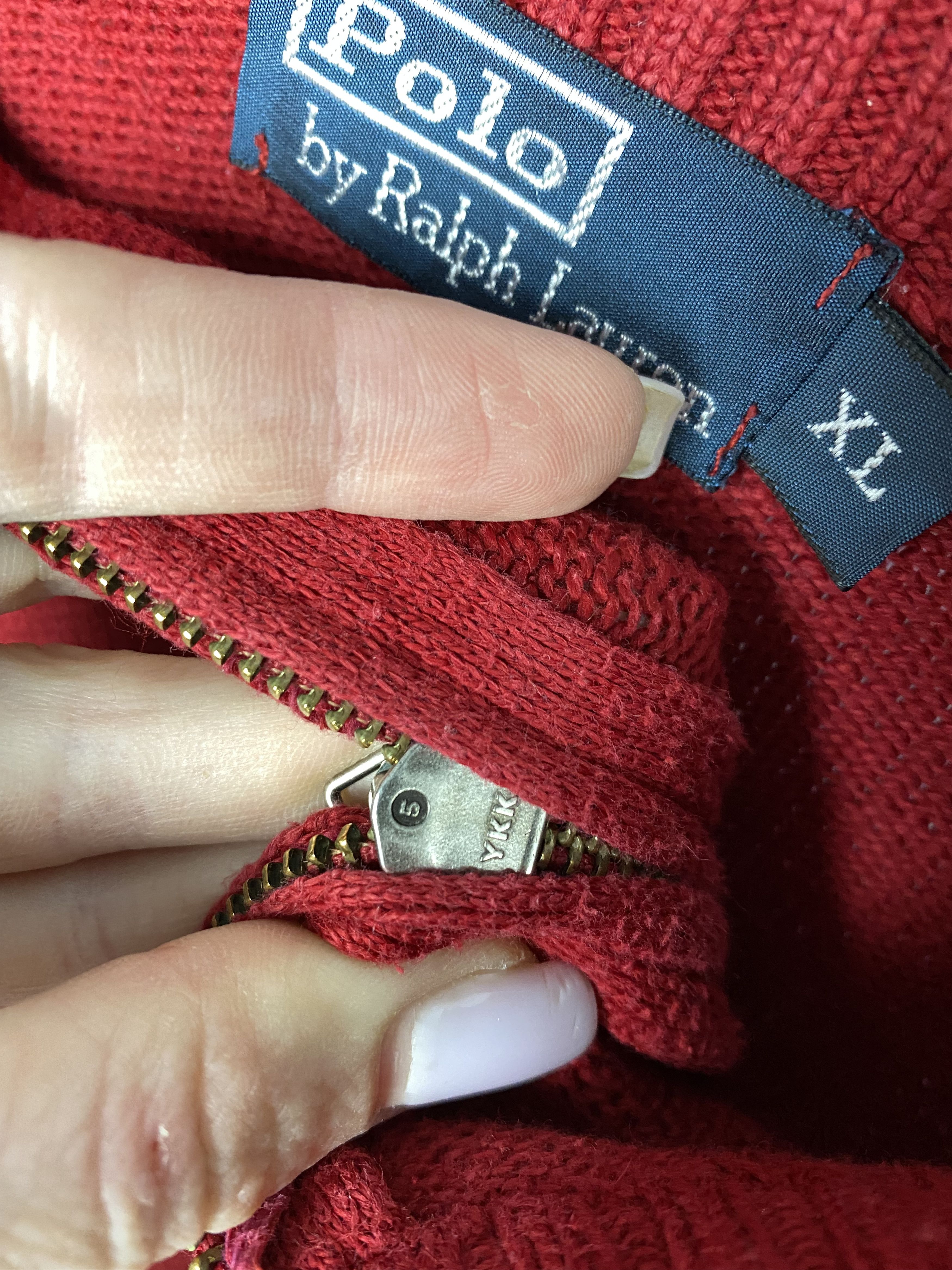 Polo Ralph Lauren Polo Ralph Lauren Vintage Mens 1\4 Quarter Zip Sweater Y2K Size US XL / EU 56 / 4 - 5 Thumbnail