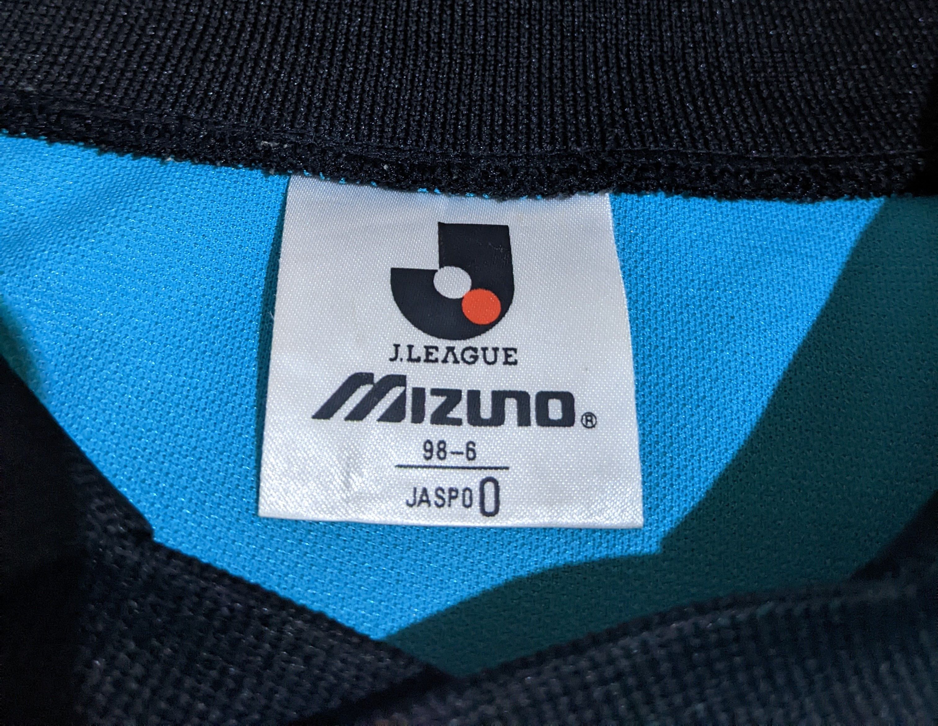 Mizuno Jubilo Iwata 1995 goalkeeper Jersey football shirt Size US L / EU 52-54 / 3 - 4 Thumbnail