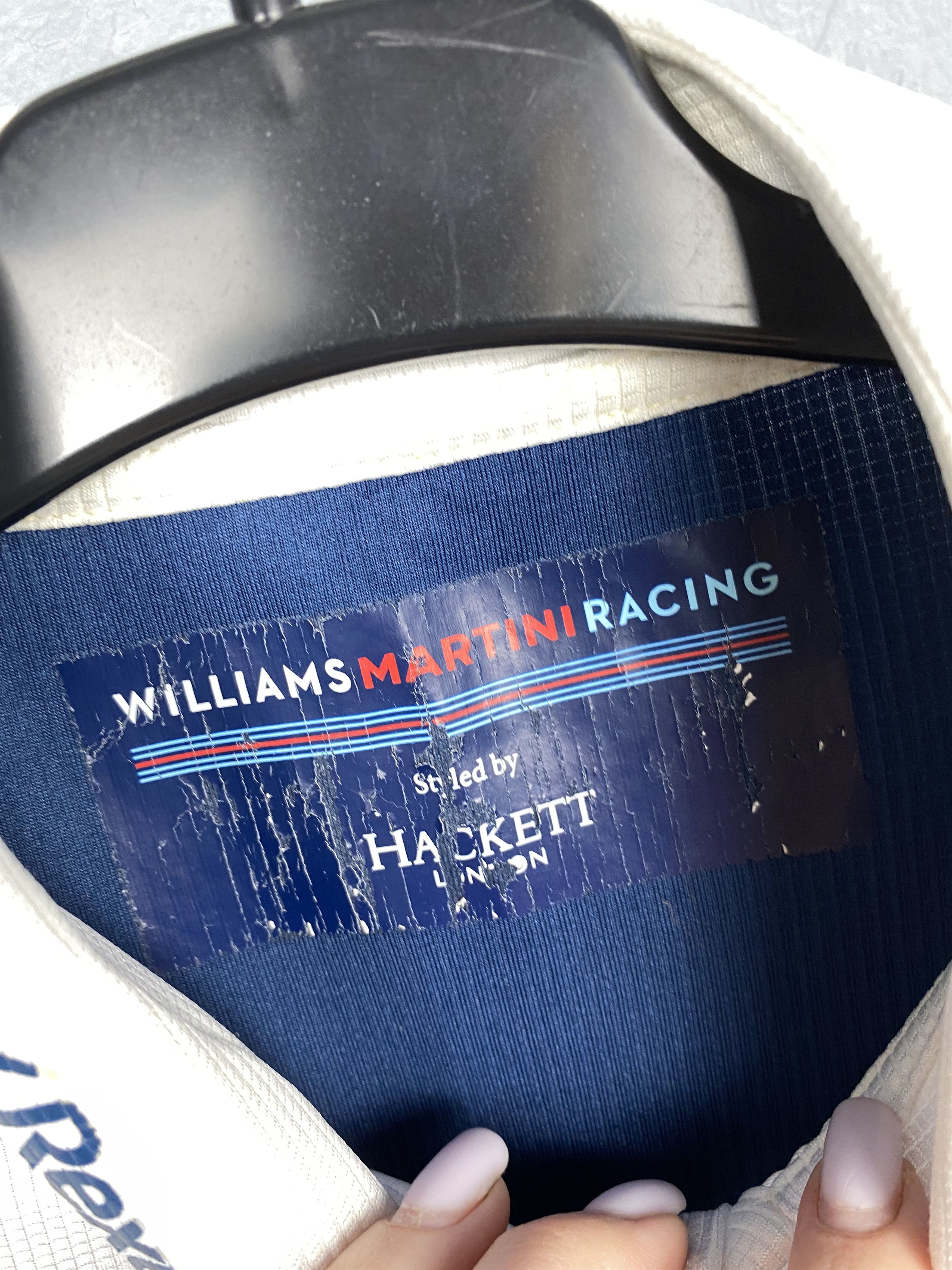 Hackett Williams Racing Mercedes Benz AMG Martini Racing T-Shirt Tee Size US XL / EU 56 / 4 - 7 Thumbnail