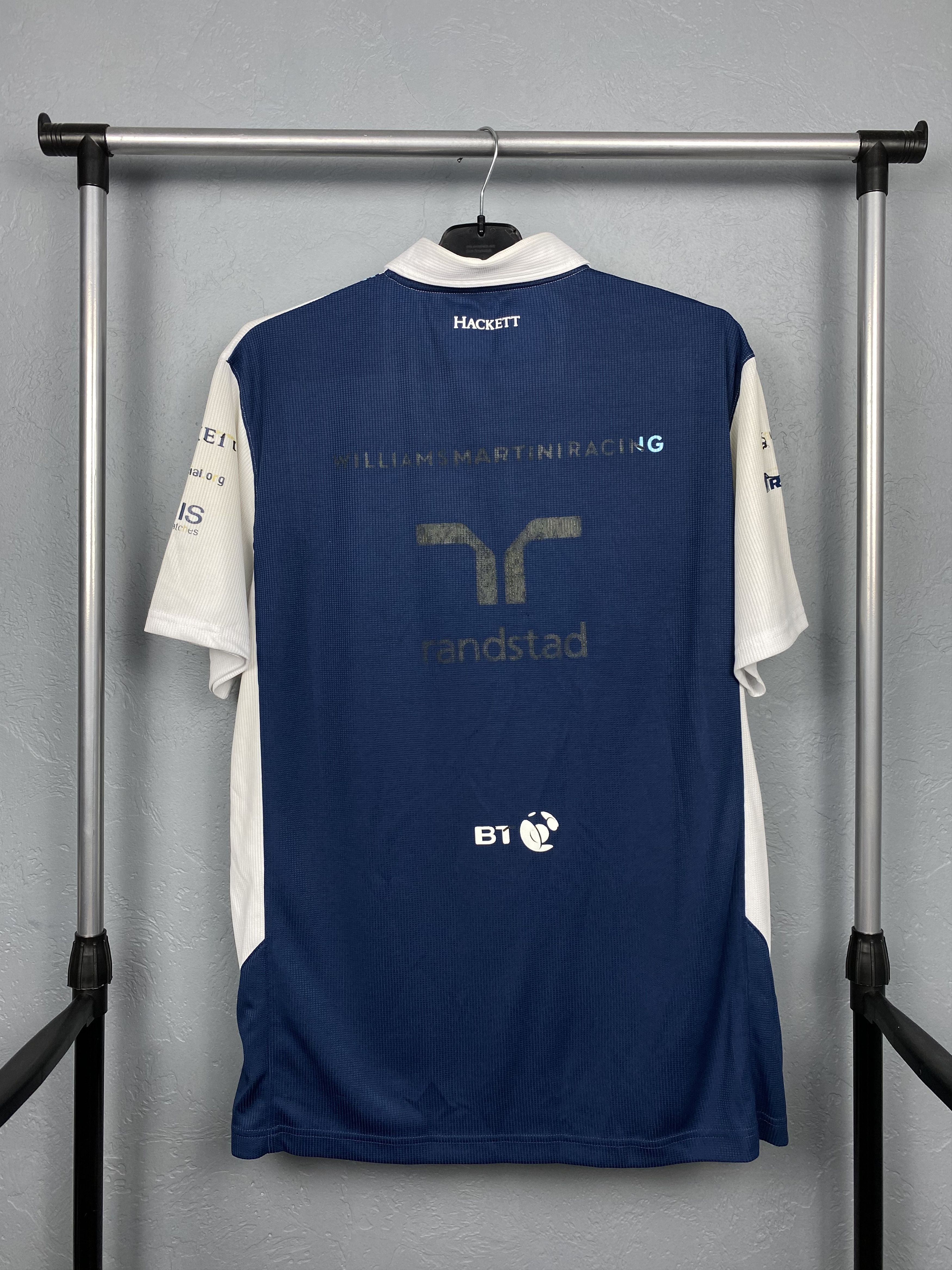 Hackett Williams Racing Mercedes Benz AMG Martini Racing T-Shirt Tee Size US XL / EU 56 / 4 - 10 Thumbnail