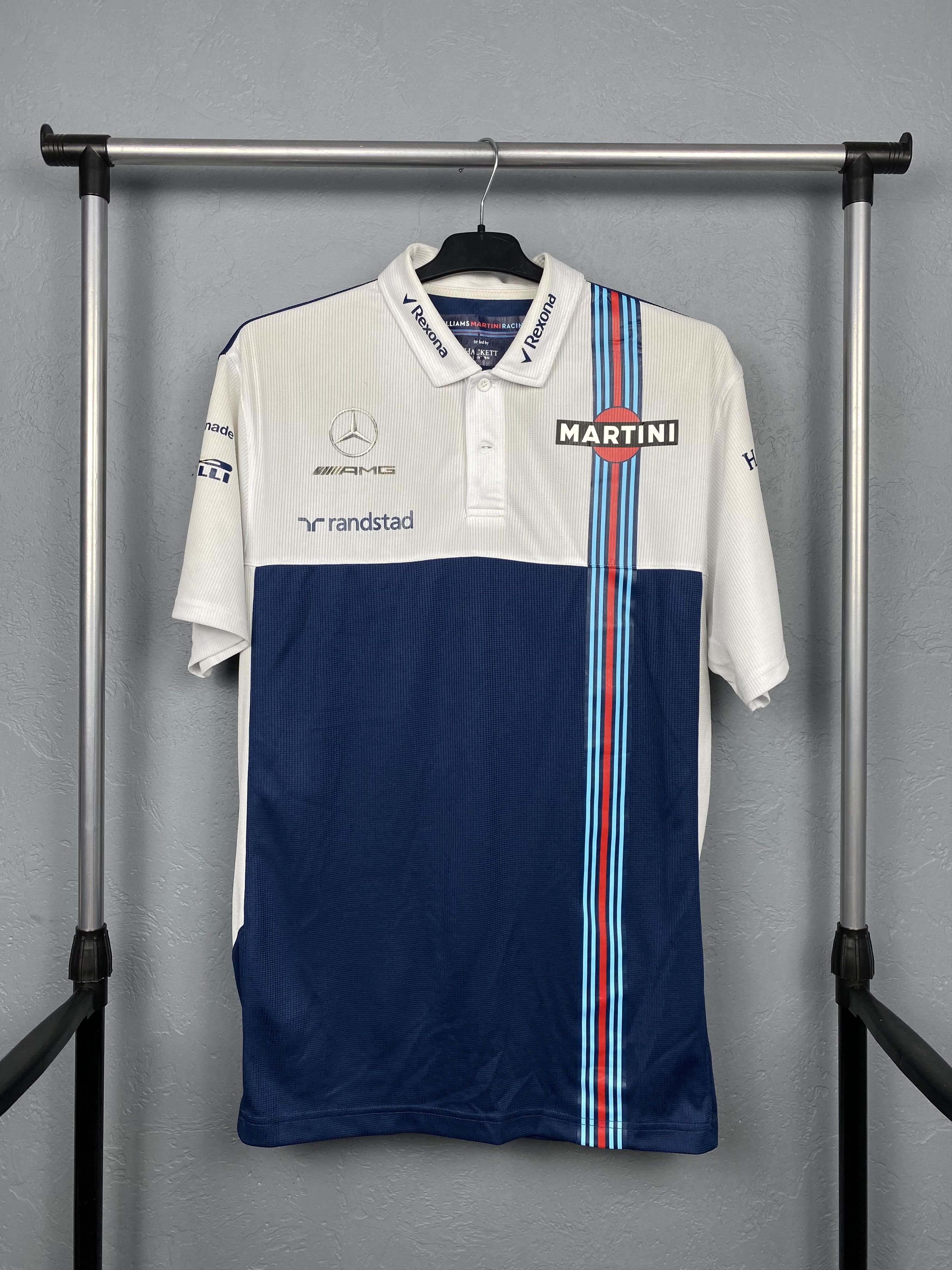 Hackett Williams Racing Mercedes Benz AMG Martini Racing T-Shirt Tee Size US XL / EU 56 / 4 - 1 Thumbnail