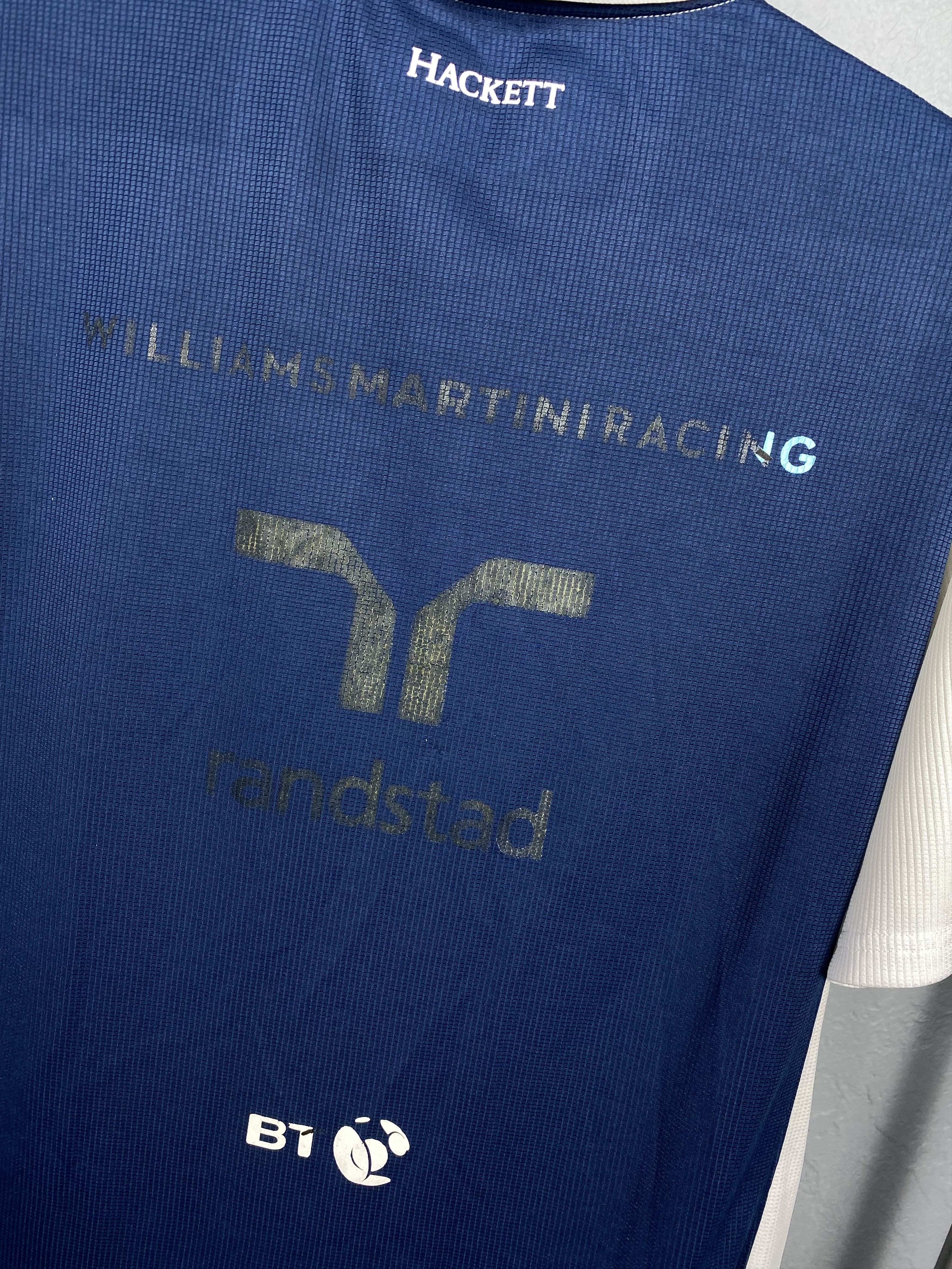 Hackett Williams Racing Mercedes Benz AMG Martini Racing T-Shirt Tee Size US XL / EU 56 / 4 - 11 Thumbnail