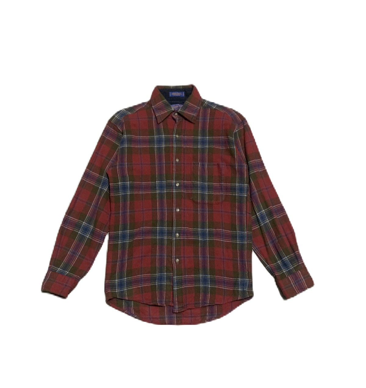 image of Vintage 80's Pendleton Wool Flannel Shirt, Men's (Size Small)